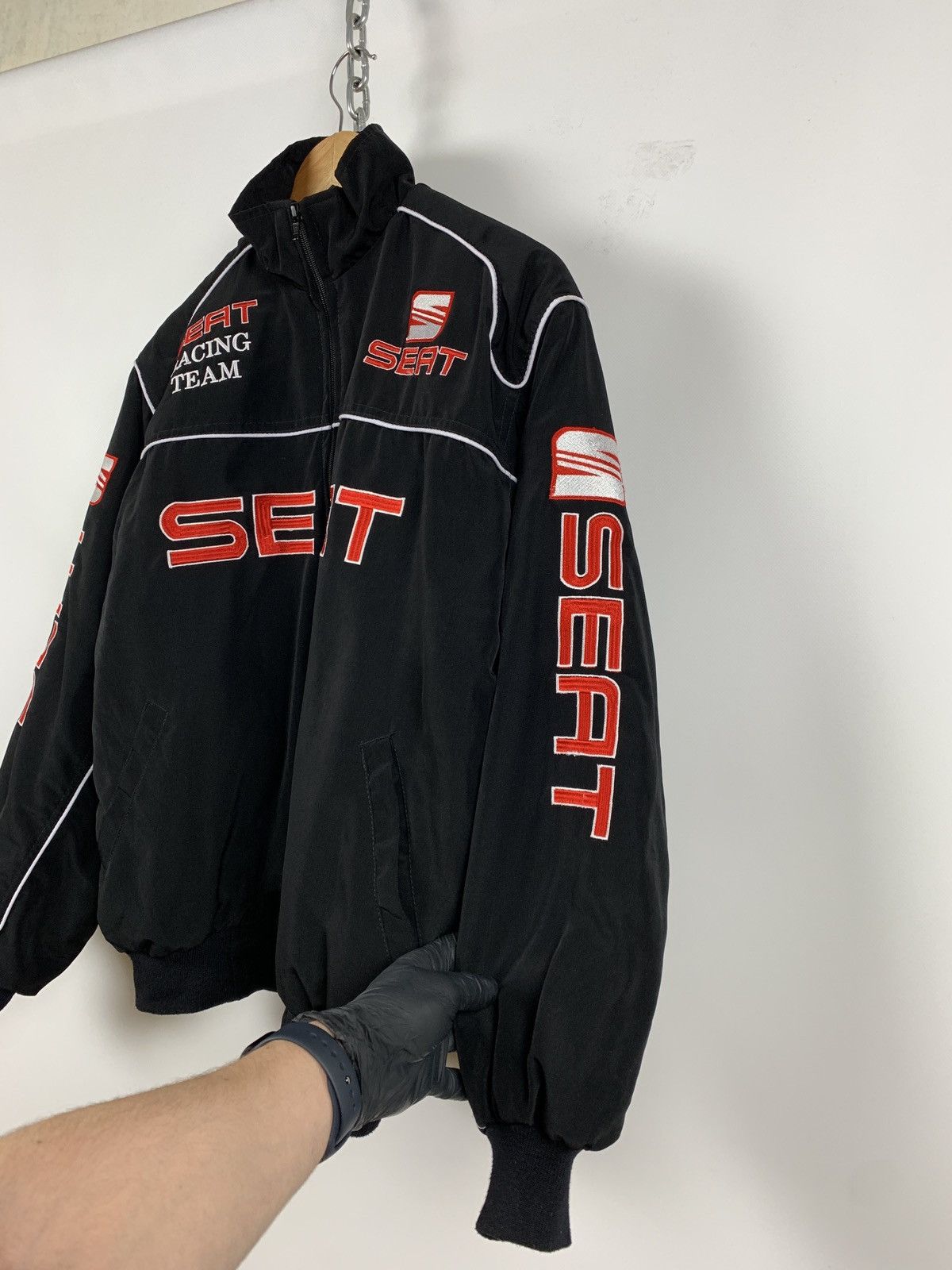 Formula 1 Vintage Seat Racing Team Bomber Jacket Size US M / EU 48-50 / 2 - 13 Thumbnail