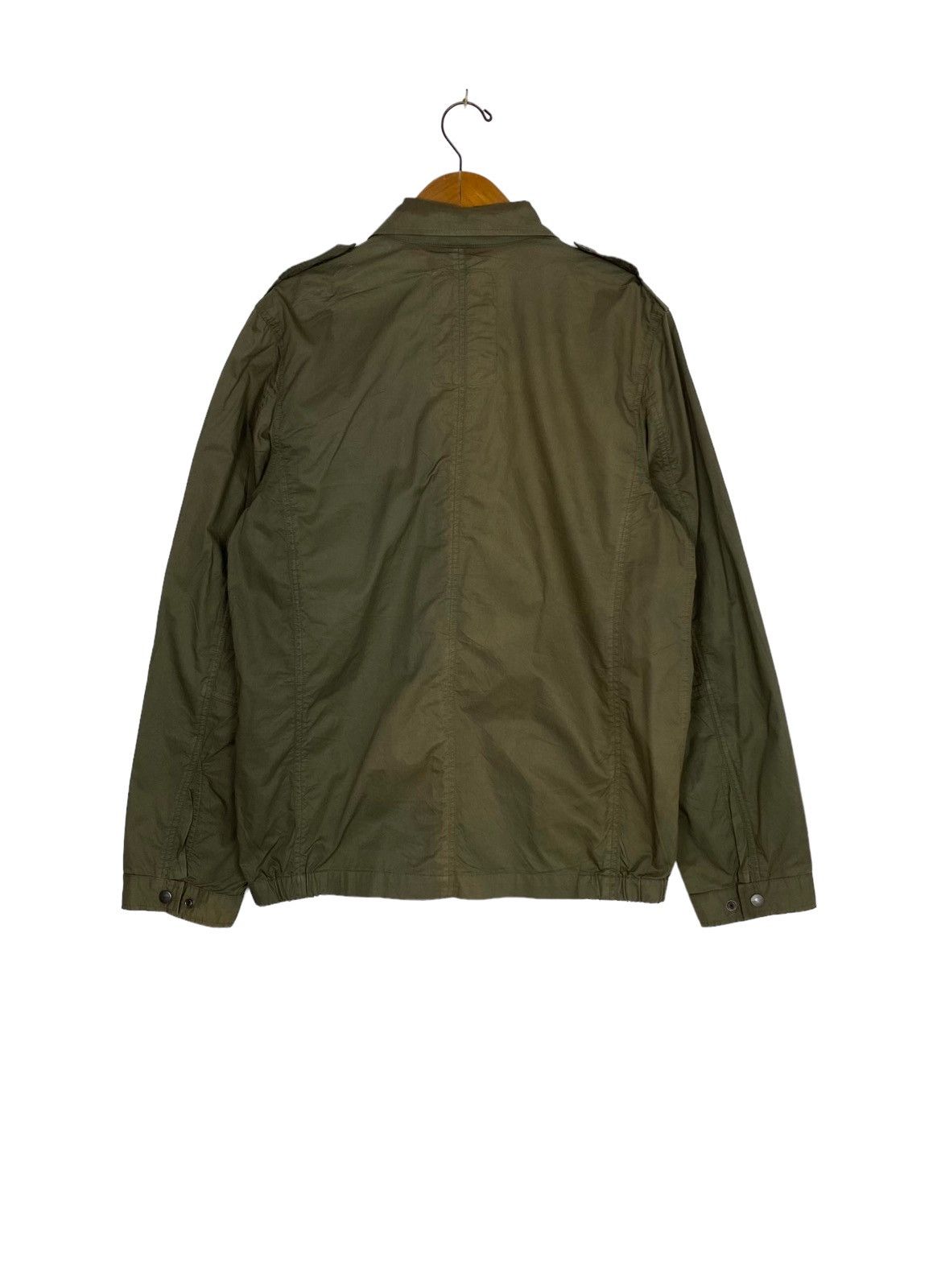 Vintage Rare‼️ SUNFADED Bundeswear Military Olive Jacket Size US L / EU 52-54 / 3 - 3 Thumbnail