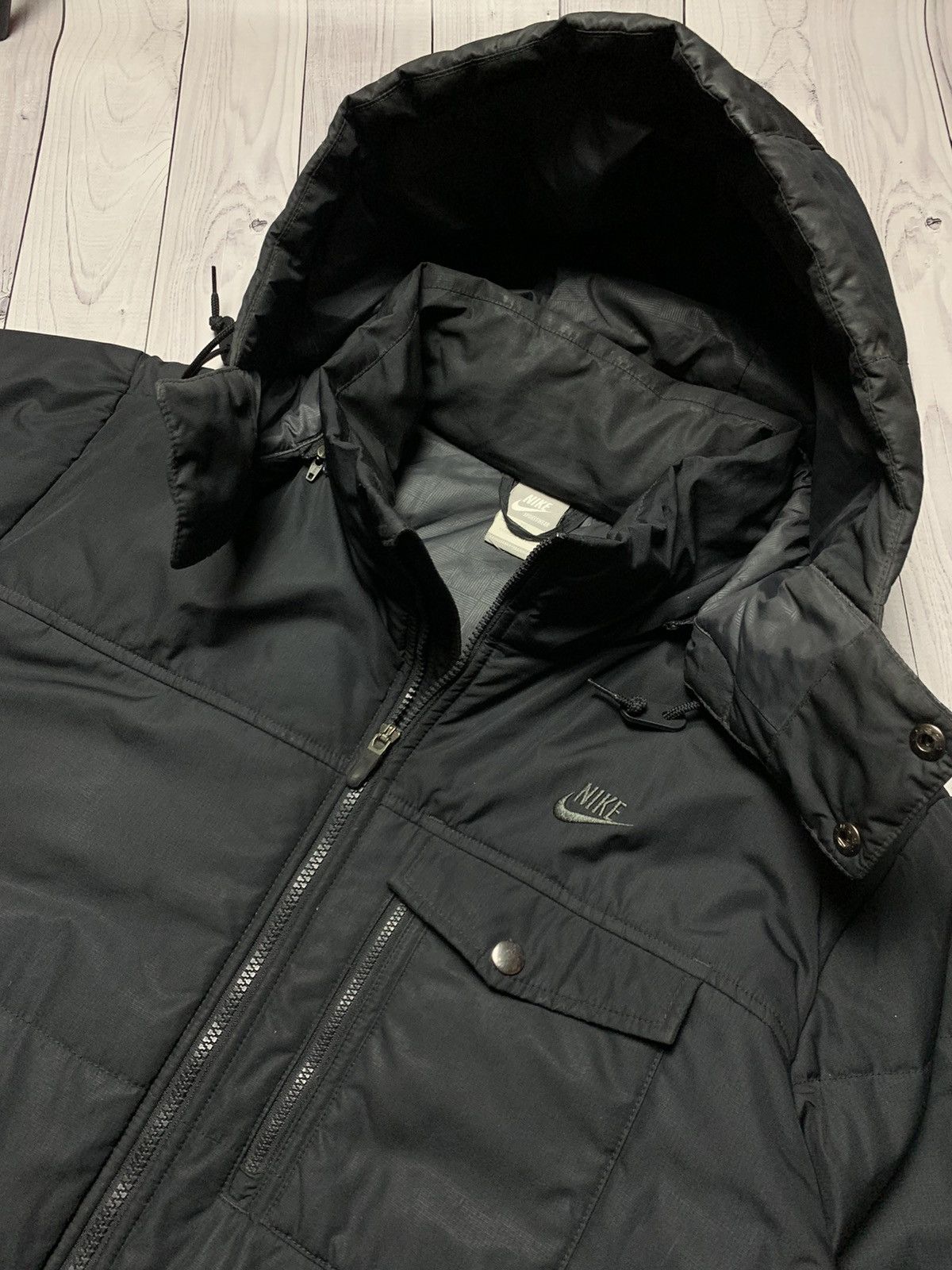 Vintage Vintage Nike jacket parka size XL Size US XL / EU 56 / 4 - 2 Thumbnail