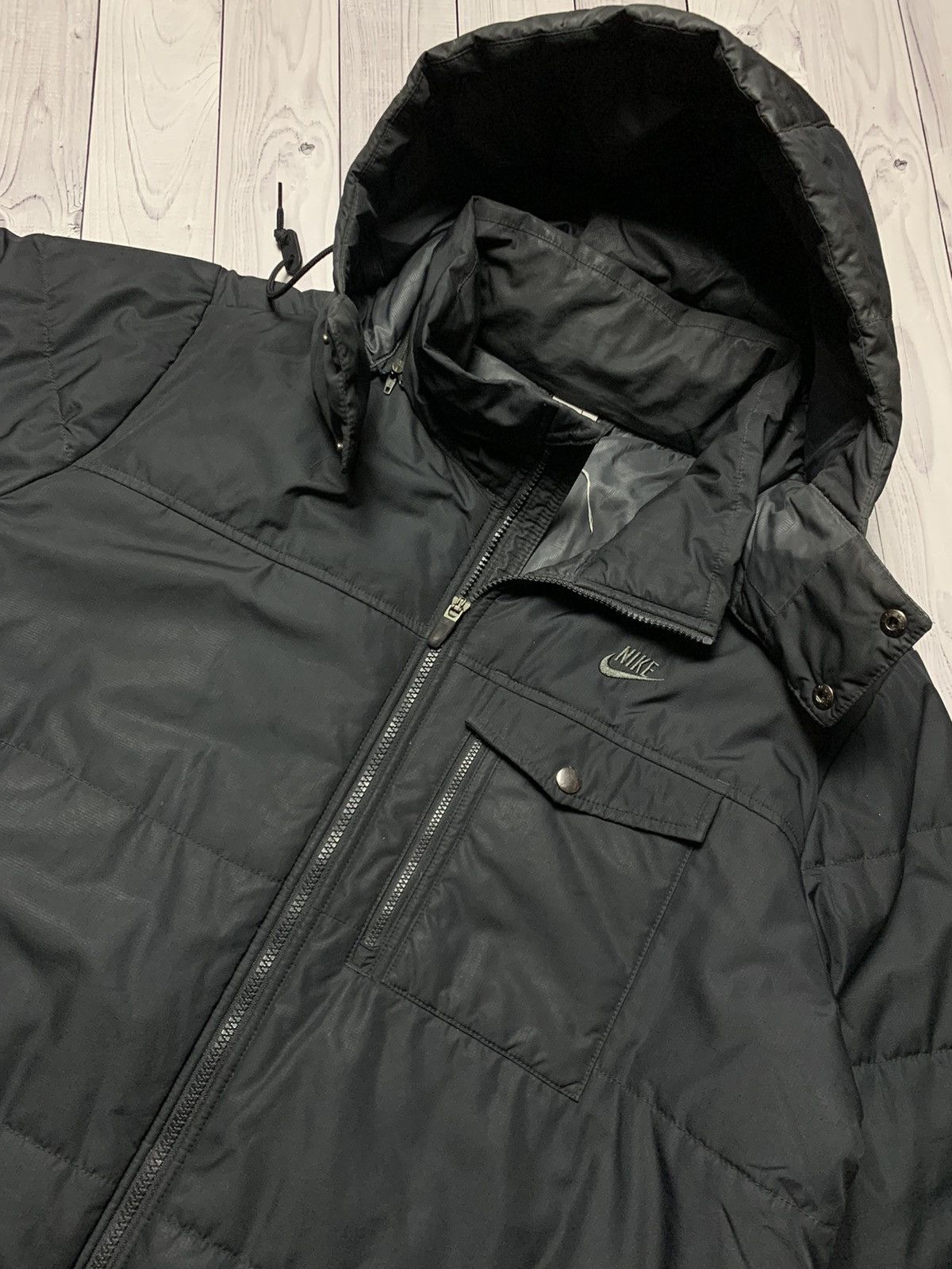 Vintage Vintage Nike jacket parka size XL Size US XL / EU 56 / 4 - 4 Thumbnail