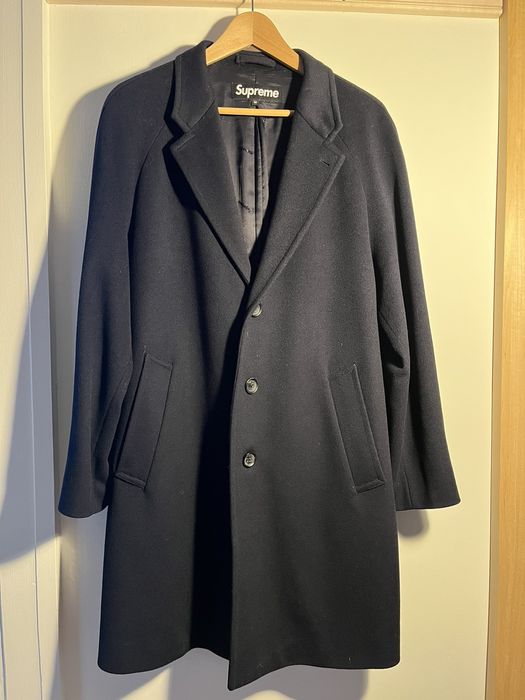 Supreme best sale wool overcoat