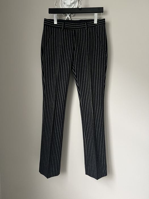 Dior Archive FW05 Striped Flared Trousers | Grailed