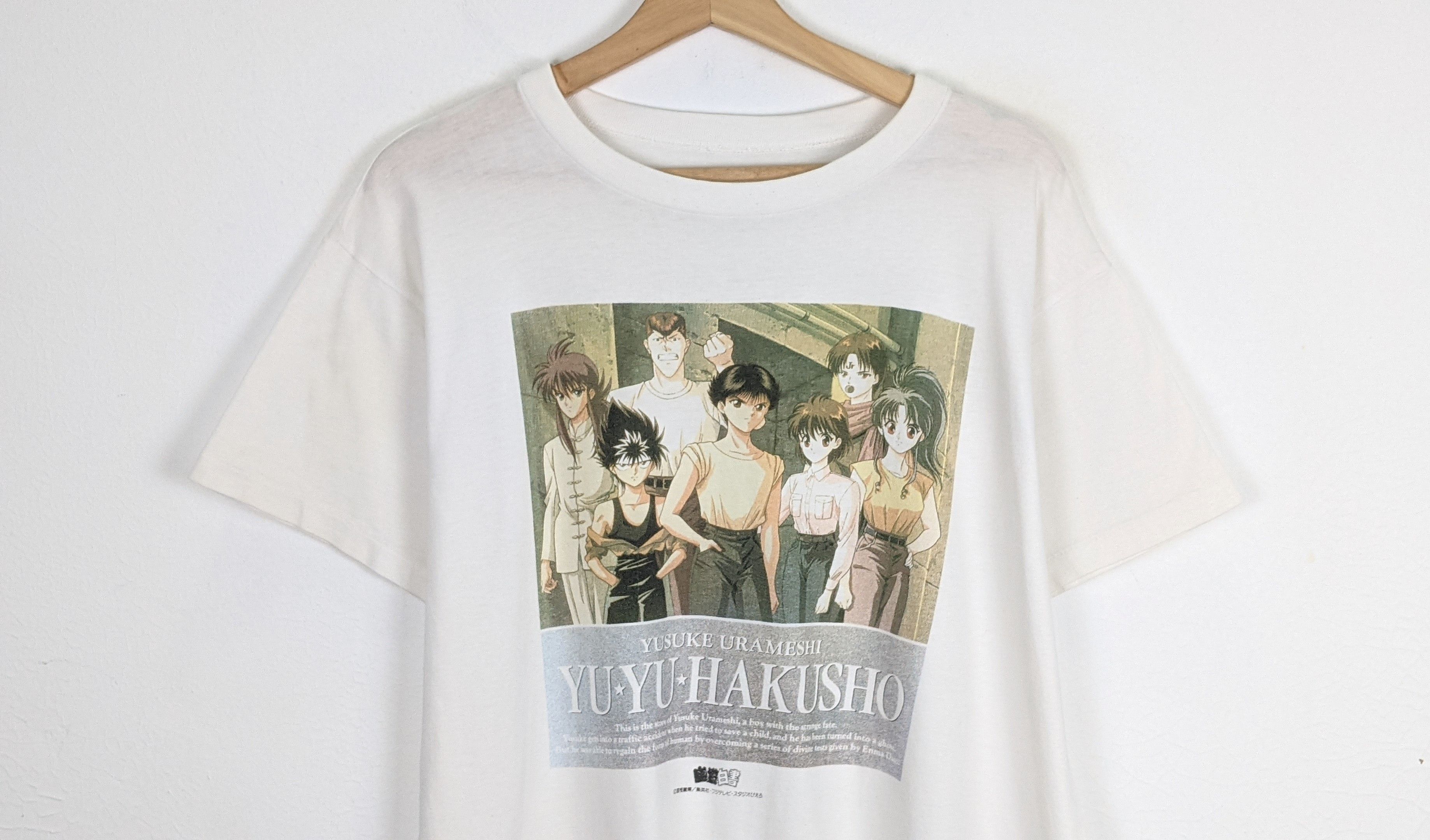 Japanese Brand Vintage Yu Yu Hakusho Anime shirt manga akira Size US L / EU 52-54 / 3 - 2 Thumbnail