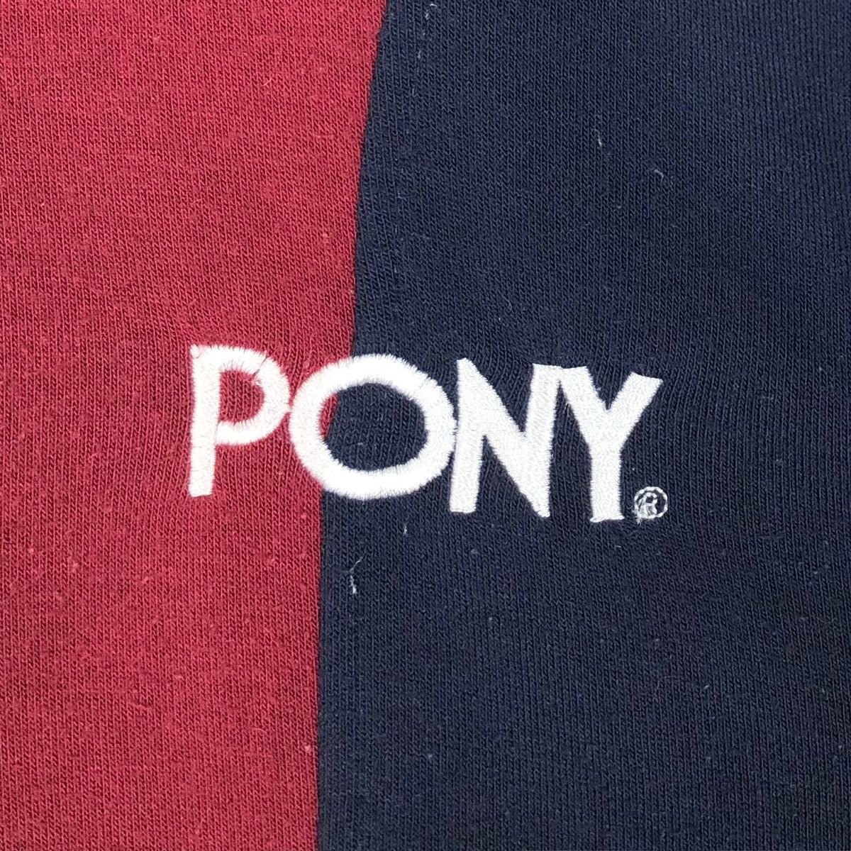 PONY Vintage Pony Full Zip Sweatshirt Spell Out Big Logo Size US L / EU 52-54 / 3 - 7 Thumbnail