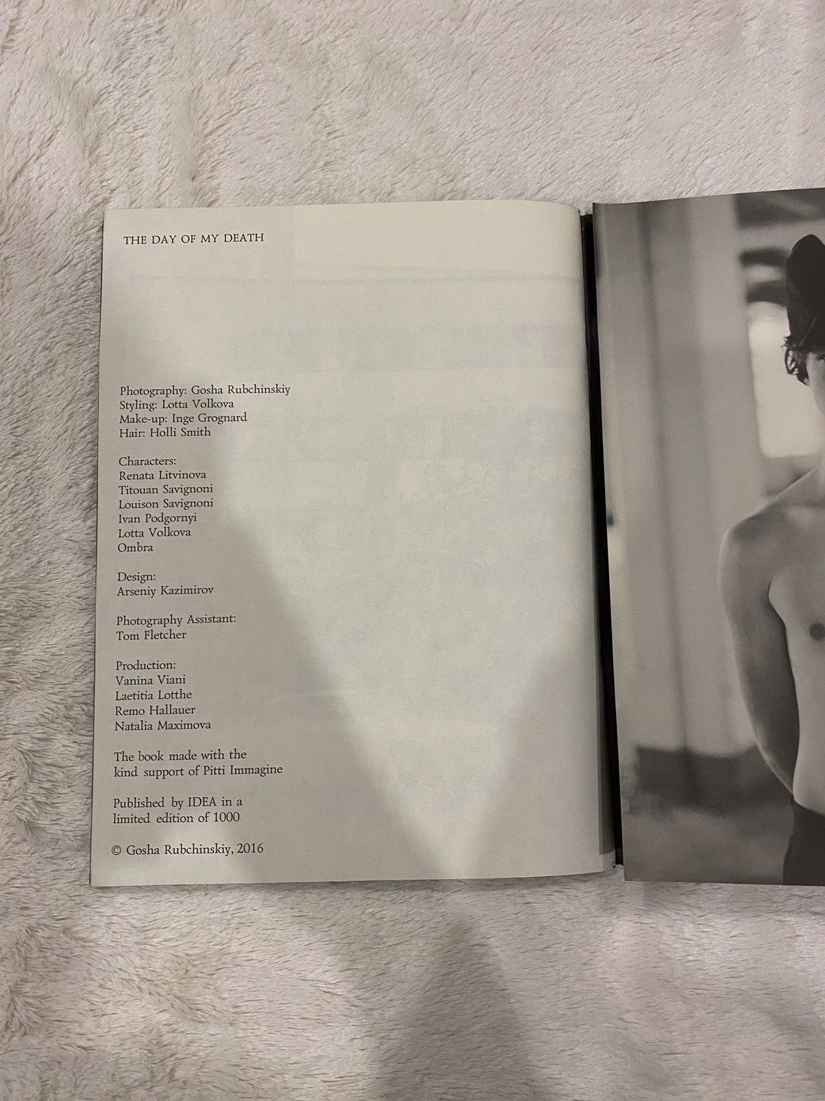Gosha Rubchinskiy × IDEA The Day of My Death Book Size ONE SIZE - 5 Thumbnail