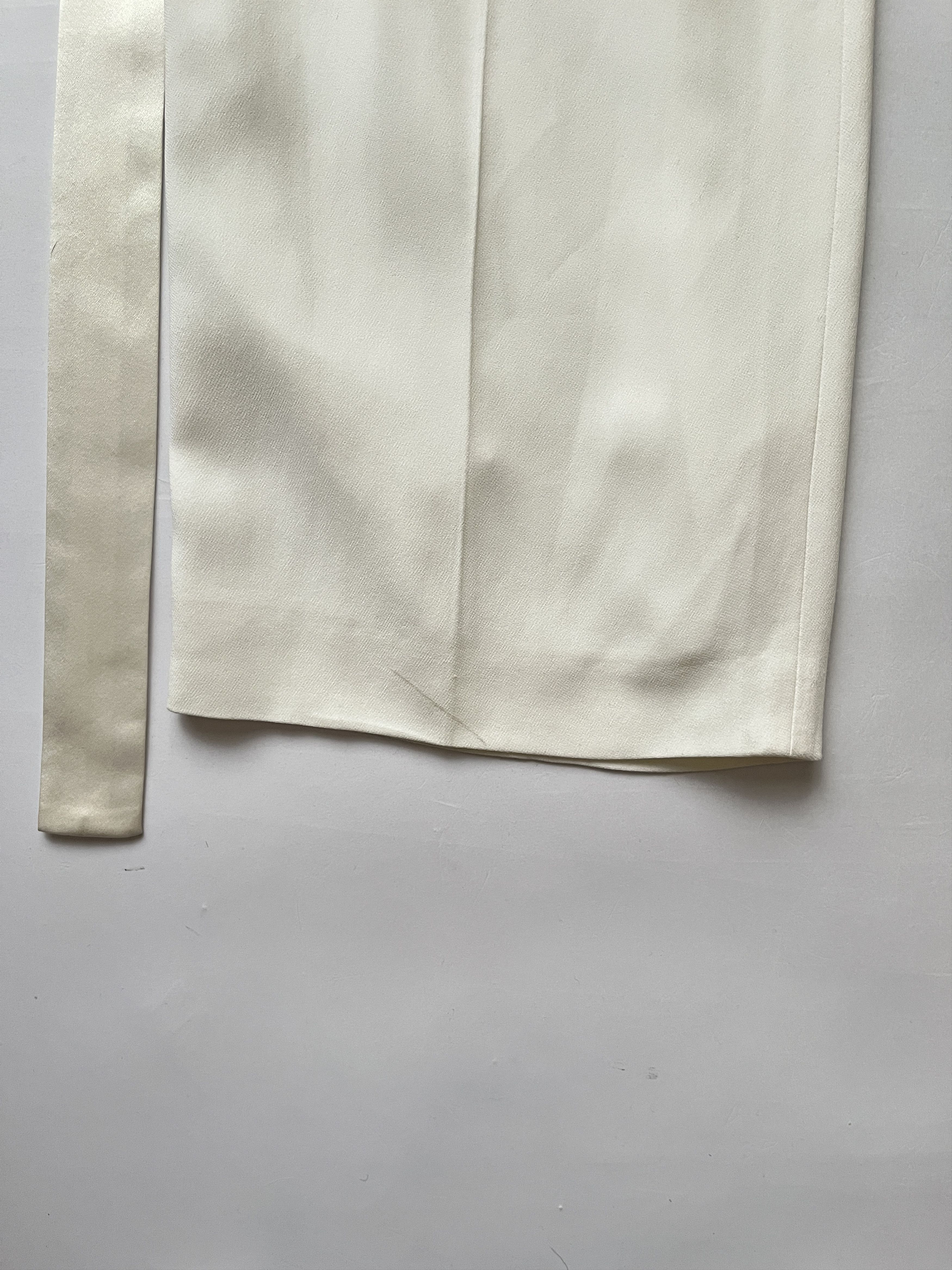 Givenchy ⚡️QUICK SALE⚡️Givenchy White Wide Pants Trousers Size 27" / US 4 / IT 40 - 7 Thumbnail
