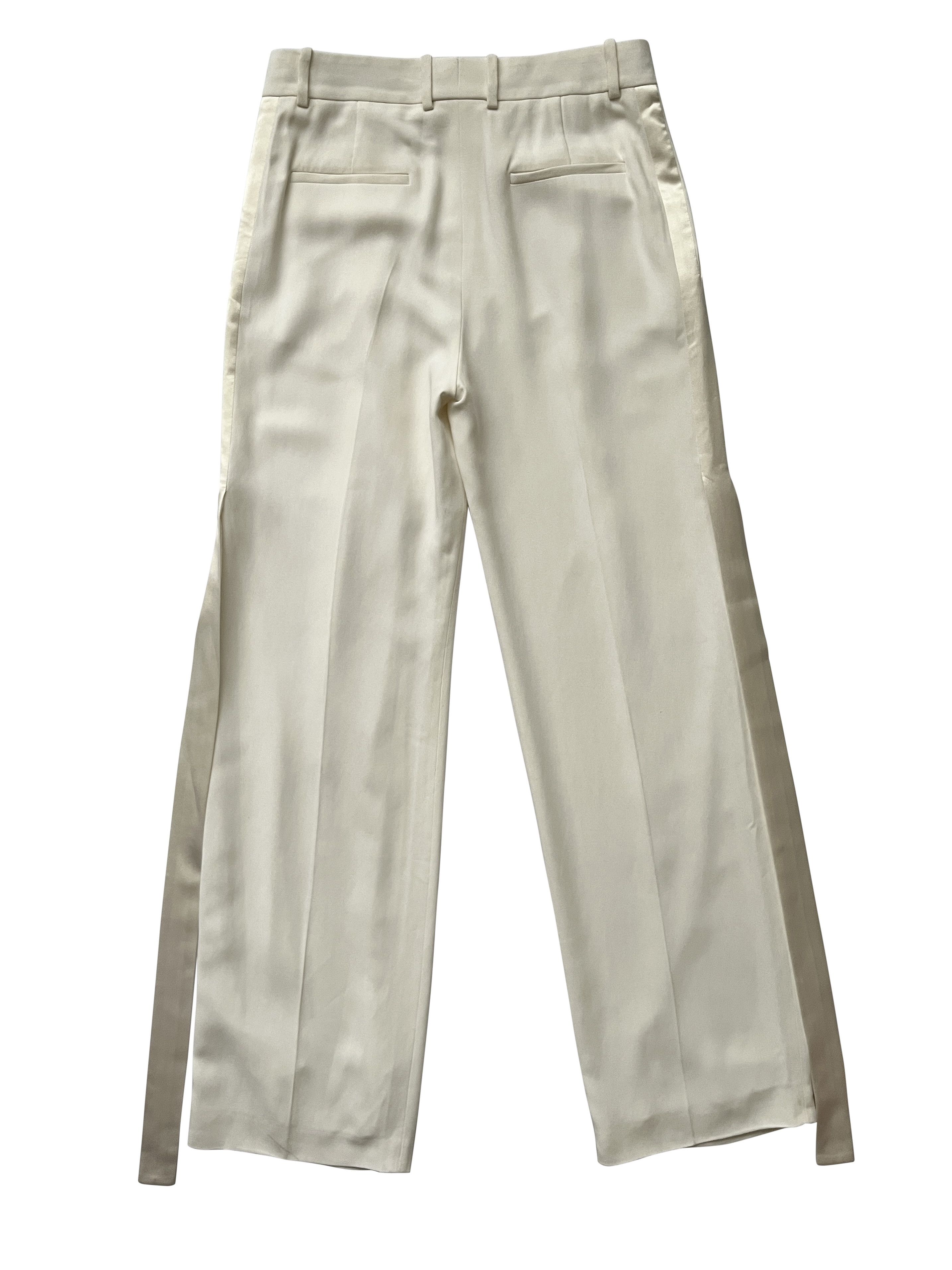 Givenchy ⚡️QUICK SALE⚡️Givenchy White Wide Pants Trousers Size 27" / US 4 / IT 40 - 2 Thumbnail