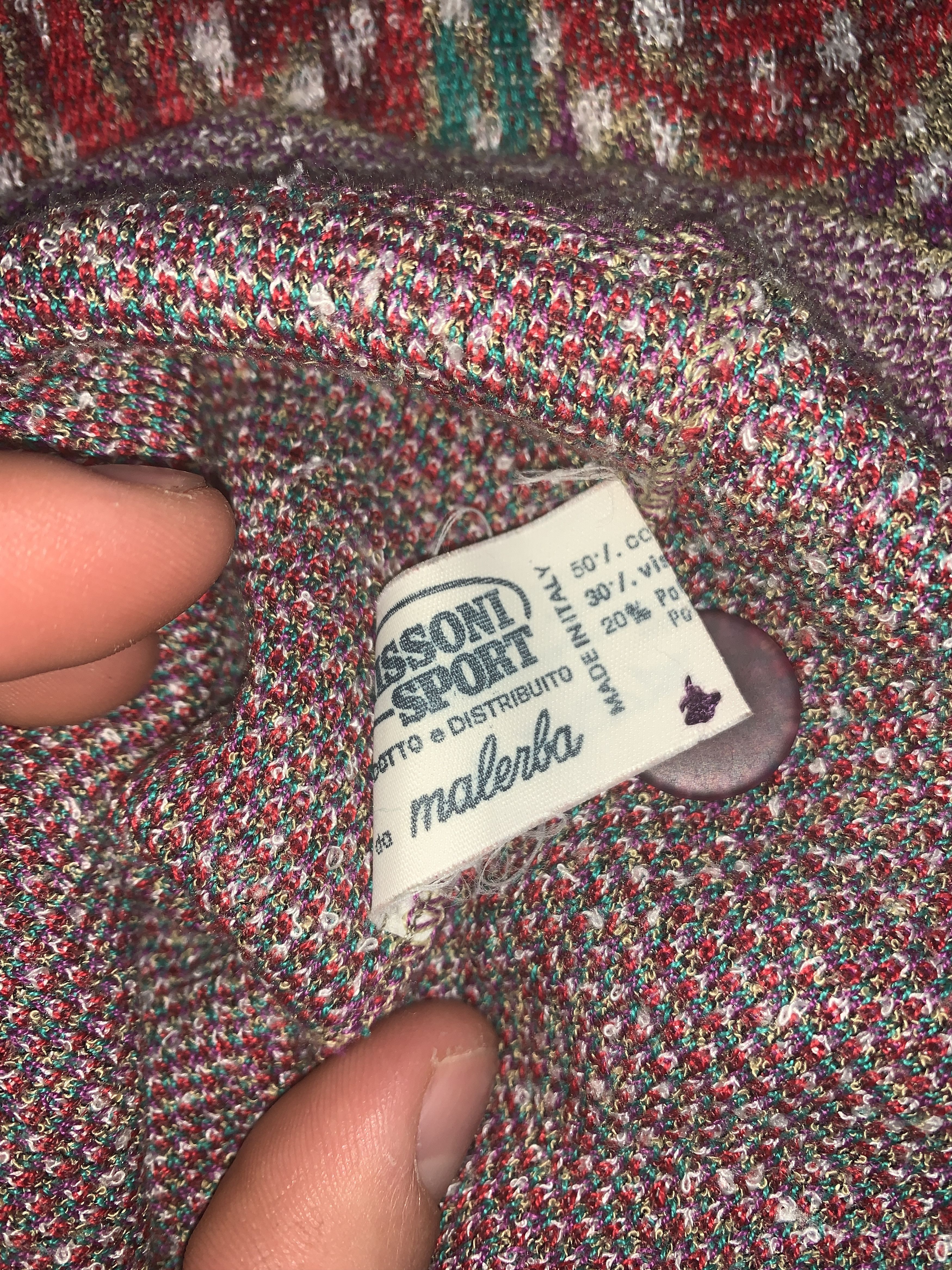 Missoni Missoni Sport Cardigan Abstract Size 46 M L 3 Cosby Retro Size L / US 10 / IT 46 - 6 Thumbnail