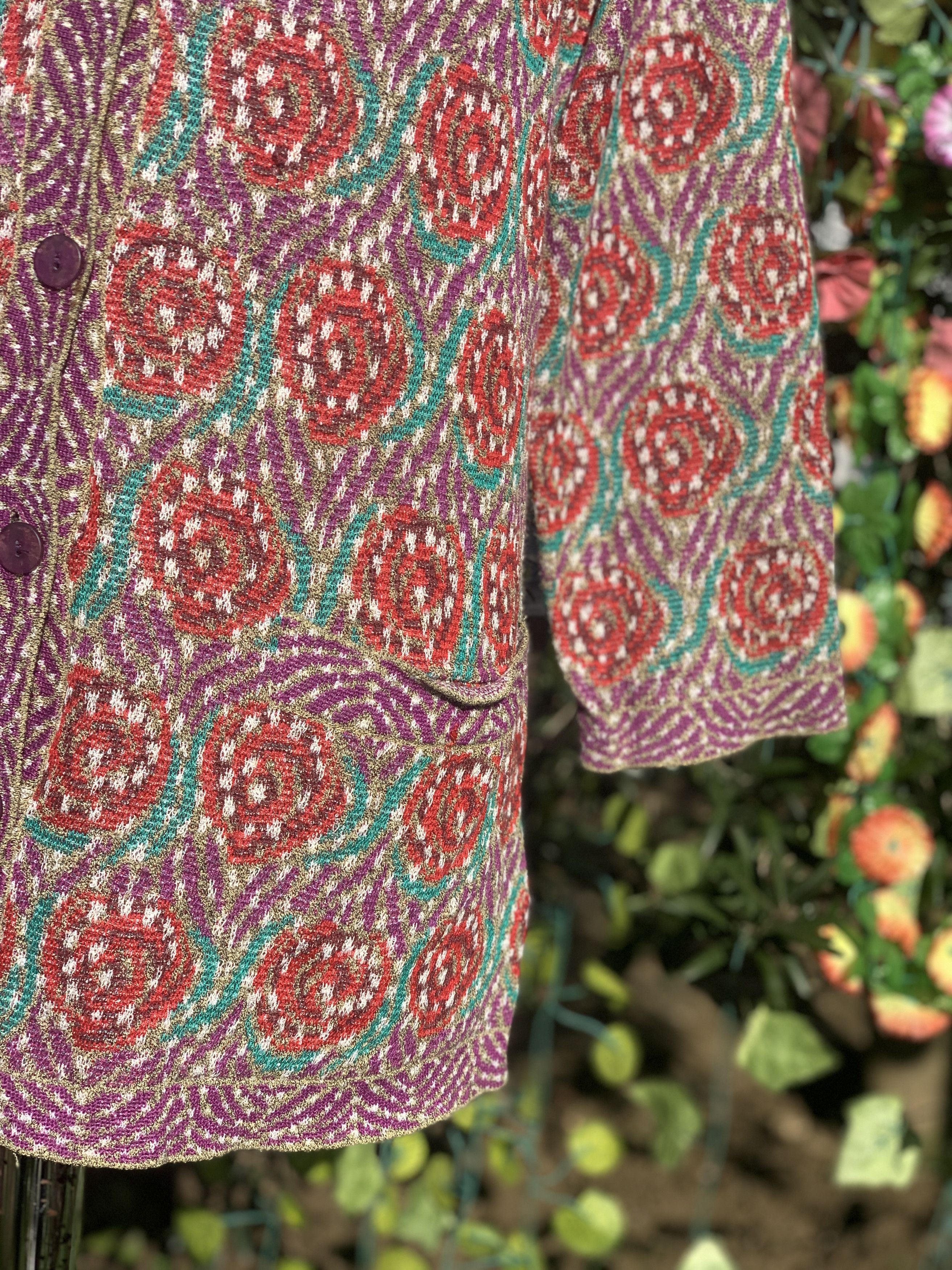 Missoni Missoni Sport Cardigan Abstract Size 46 M L 3 Cosby Retro Size L / US 10 / IT 46 - 24 Thumbnail