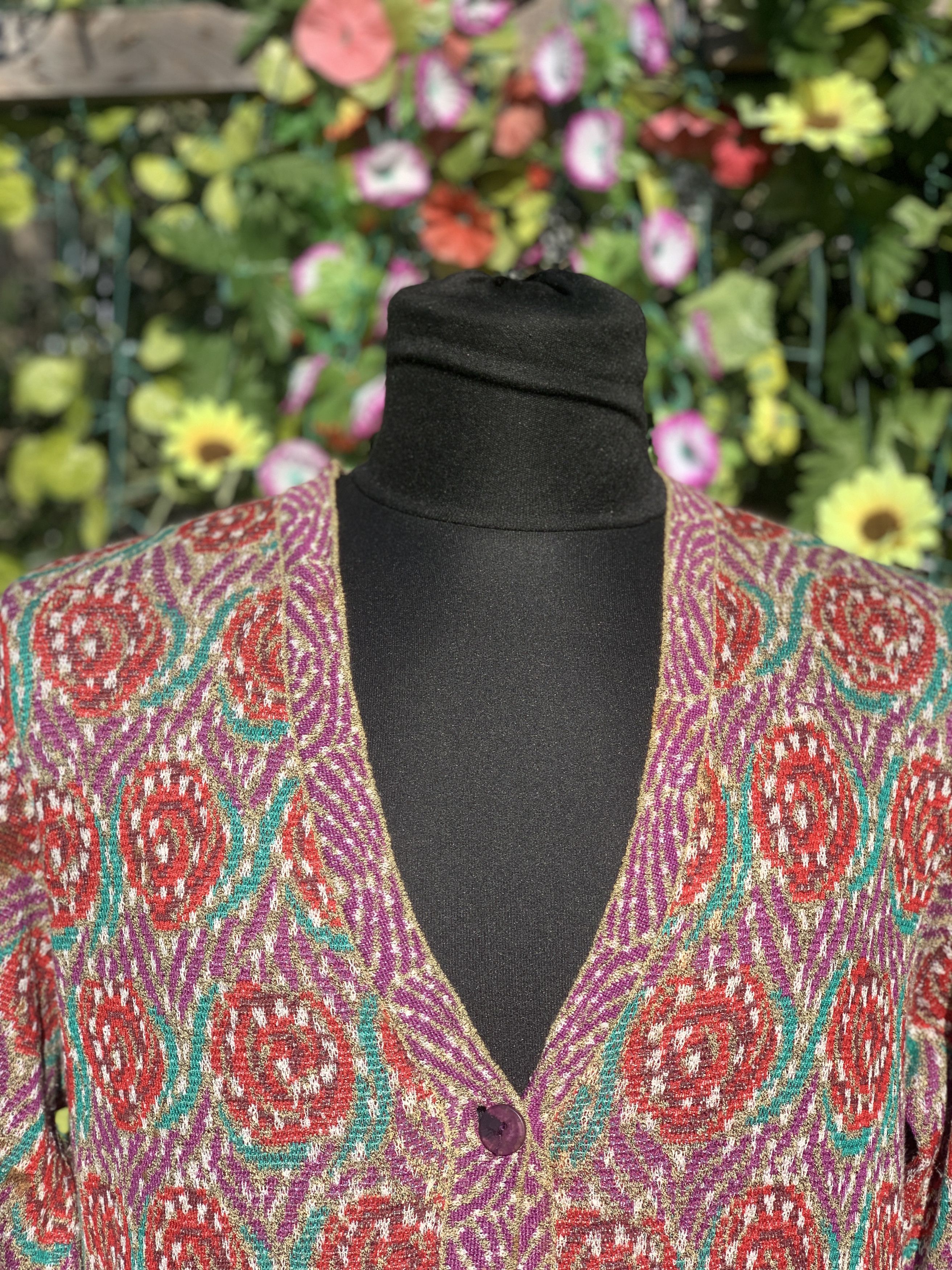 Missoni Missoni Sport Cardigan Abstract Size 46 M L 3 Cosby Retro Size L / US 10 / IT 46 - 25 Thumbnail