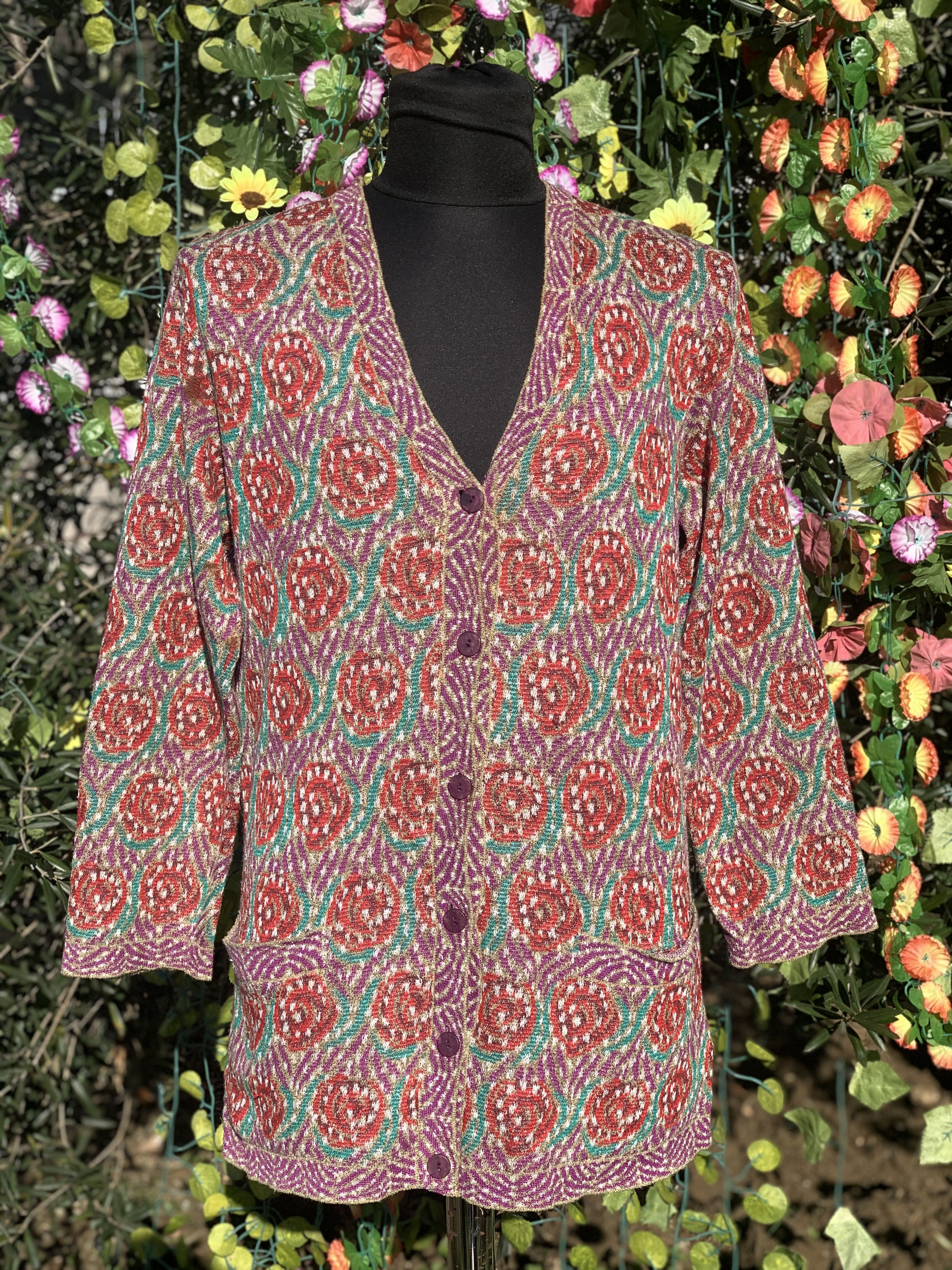 Missoni Missoni Sport Cardigan Abstract Size 46 M L 3 Cosby Retro Size L / US 10 / IT 46 - 22 Thumbnail
