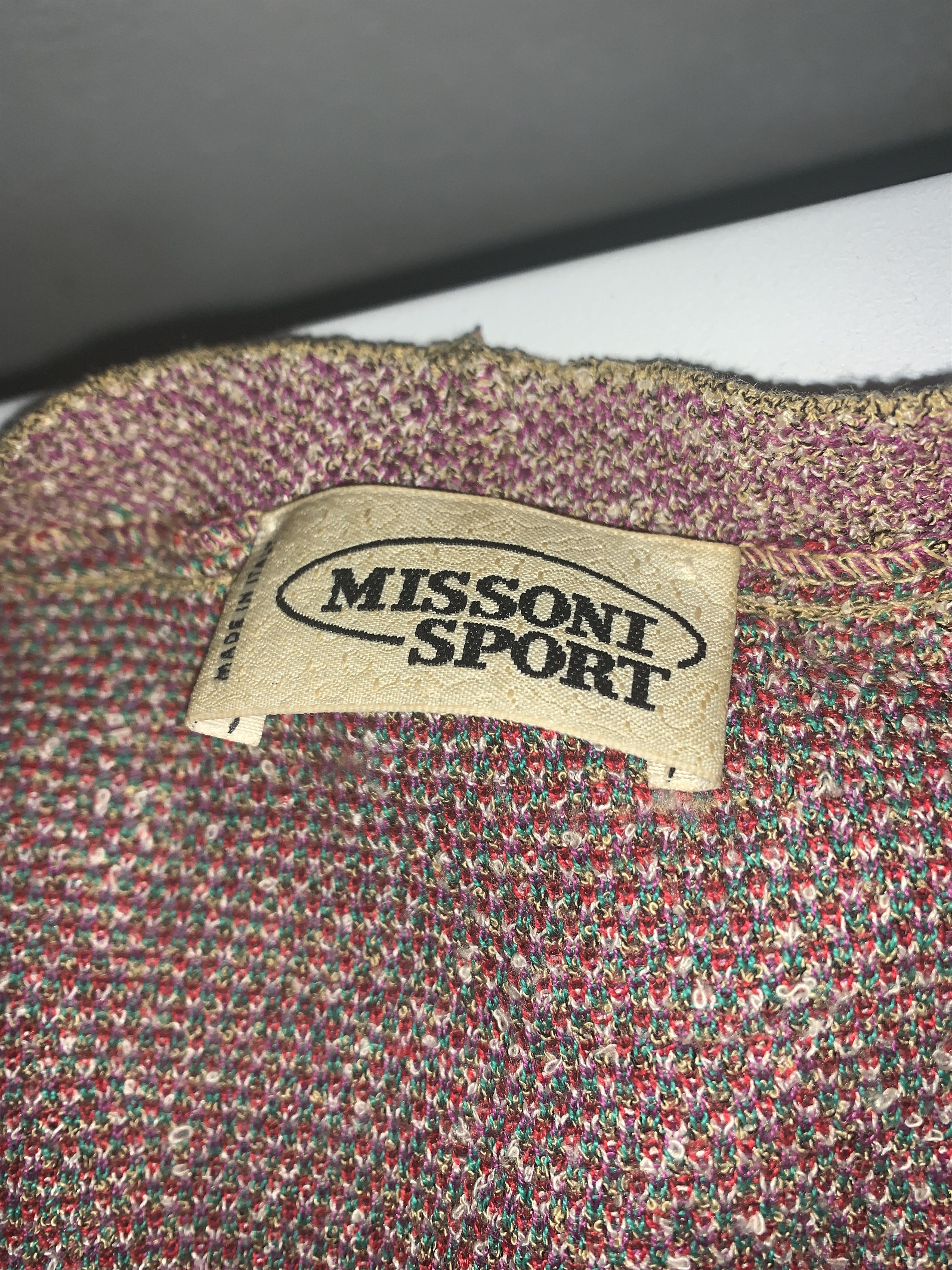 Missoni Missoni Sport Cardigan Abstract Size 46 M L 3 Cosby Retro Size L / US 10 / IT 46 - 4 Thumbnail
