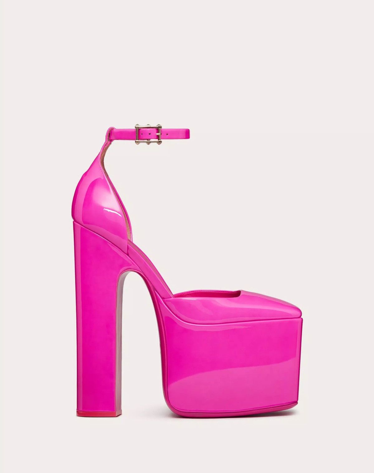 Valentino Garavani Discobox patent leather platform pump