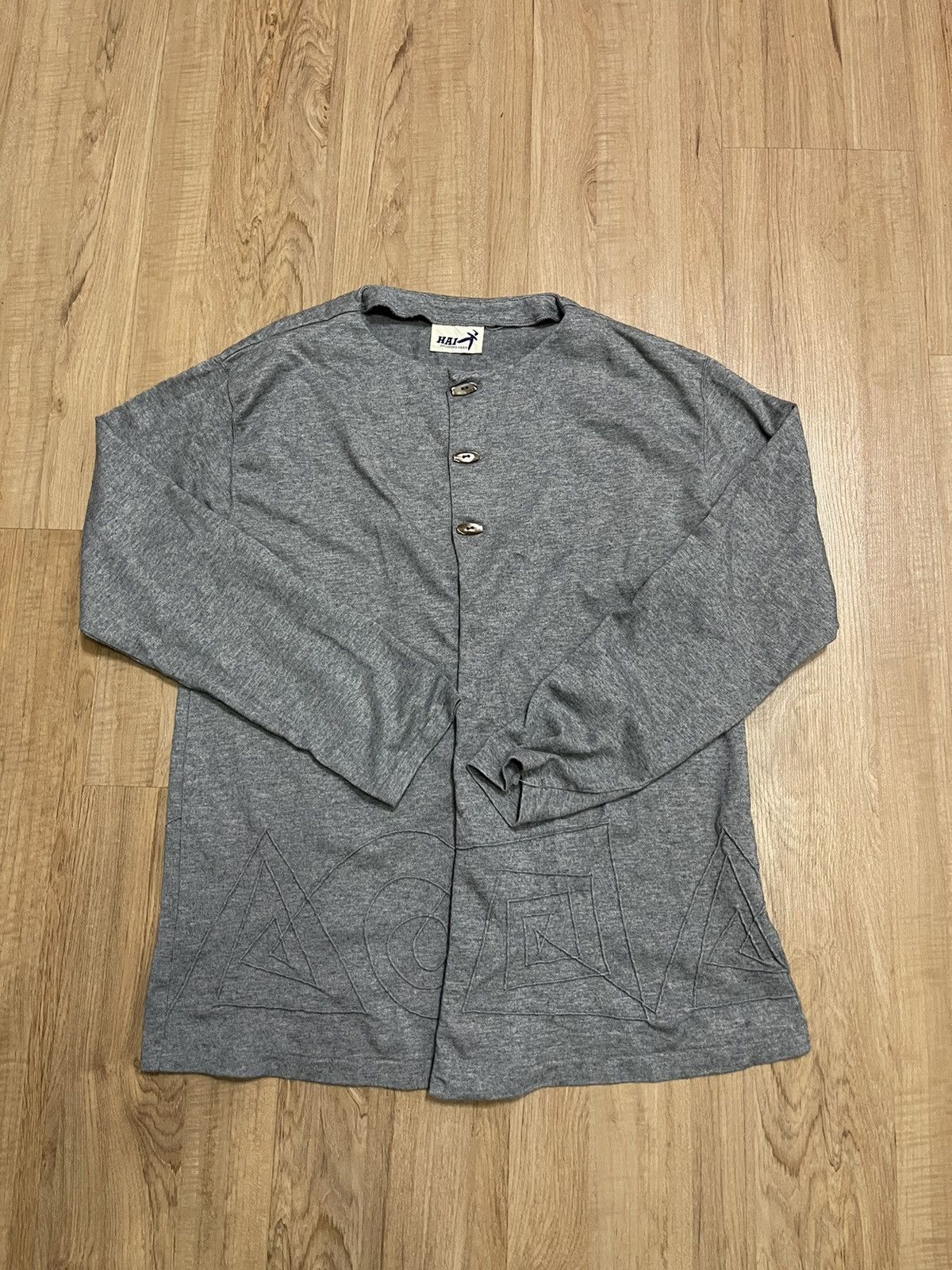 Issey Miyake Vintage Hai Sporting Gear cardigan | Grailed