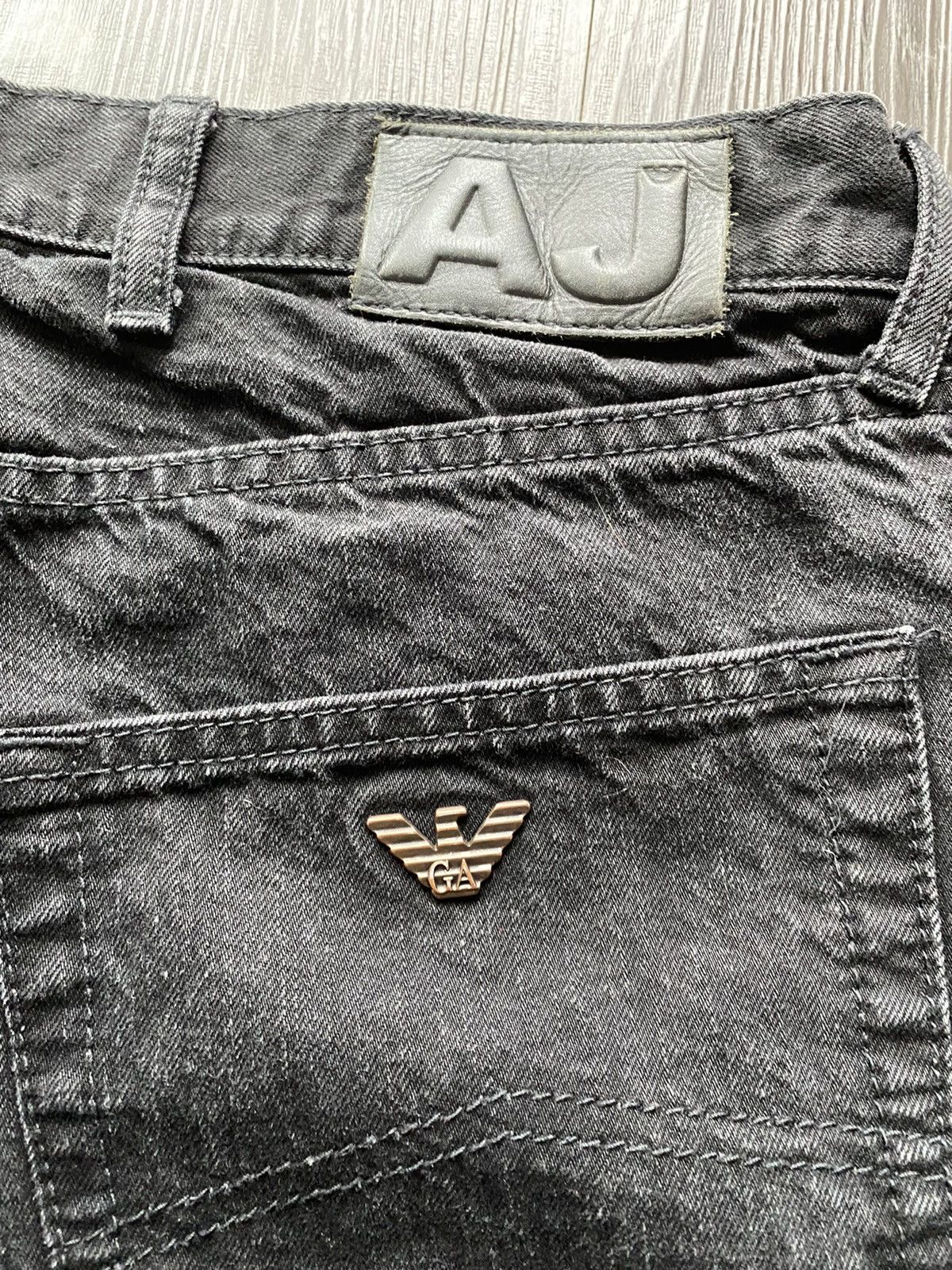 Armani Armani Jeans Vintage Black Denim Pants Size US 36 / EU 52 - 9 Thumbnail