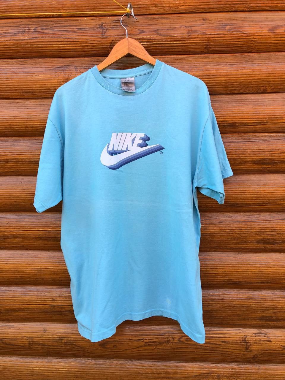 Nike × Vintage Vintage Nike Big logo T Shirt Size US XL / EU 56 / 4 - 1 Thumbnail