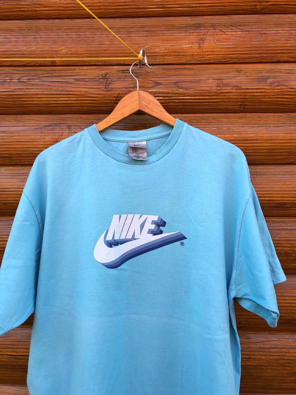 Nike × Vintage Vintage Nike Big logo T Shirt Size US XL / EU 56 / 4 - 2 Thumbnail