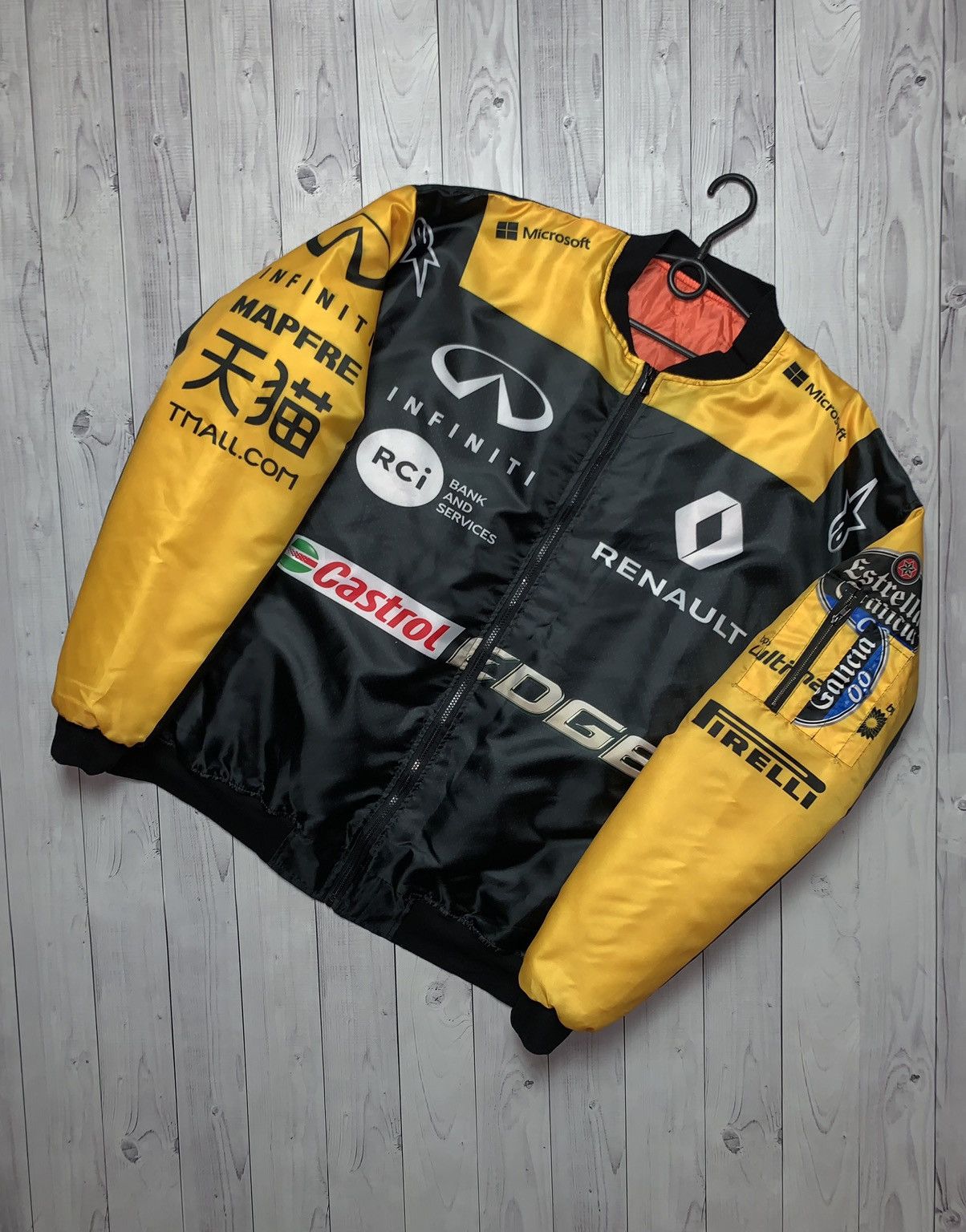 Vintage Racing jacket Renault Infinity alpine Star size XXL