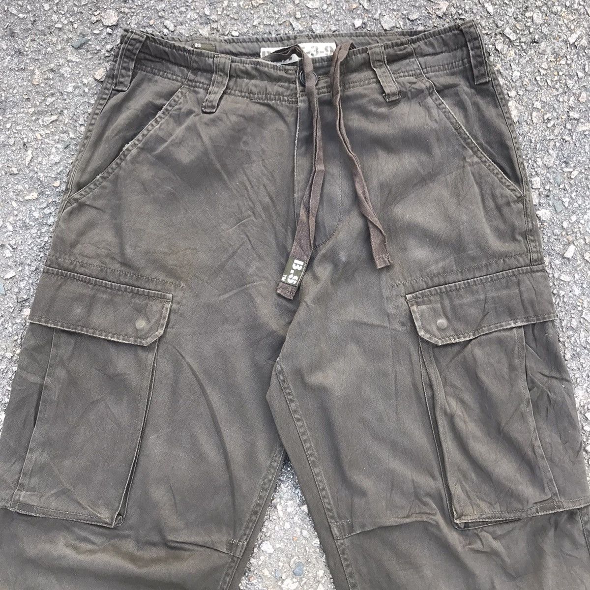 Vintage Vintage Bright Shore USA Faded Tactical Cargo Pants Size US 32 / EU 48 - 2 Thumbnail