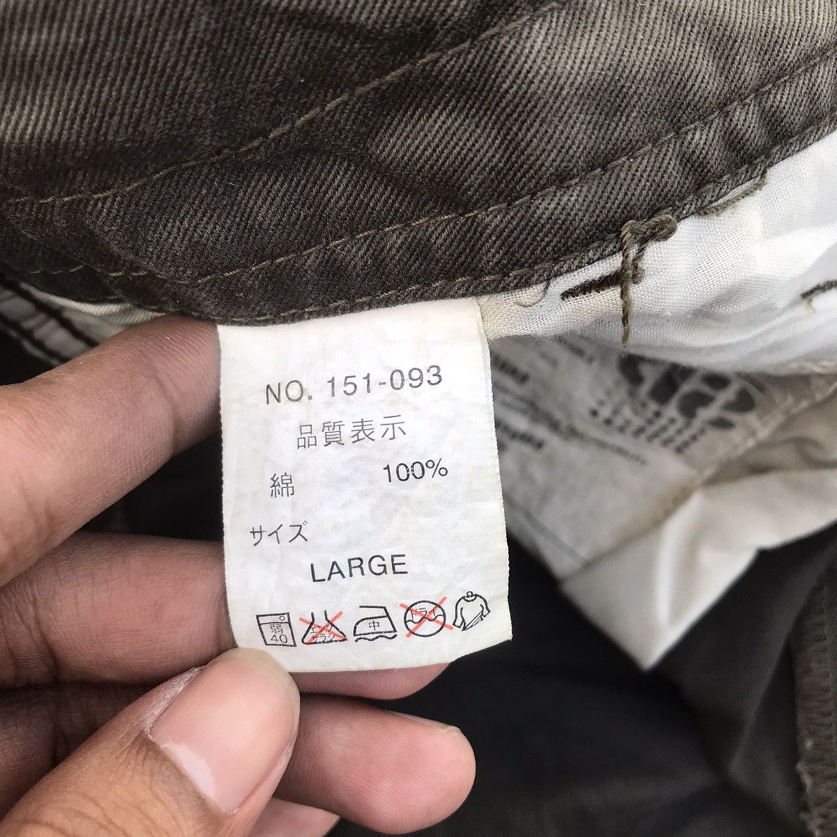 Vintage Vintage Bright Shore USA Faded Tactical Cargo Pants Size US 32 / EU 48 - 11 Thumbnail