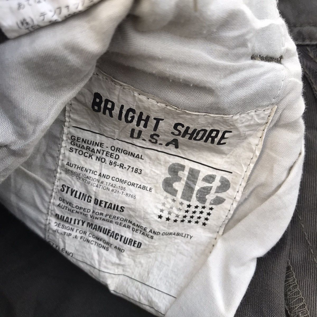 Vintage Vintage Bright Shore USA Faded Tactical Cargo Pants Size US 32 / EU 48 - 10 Thumbnail