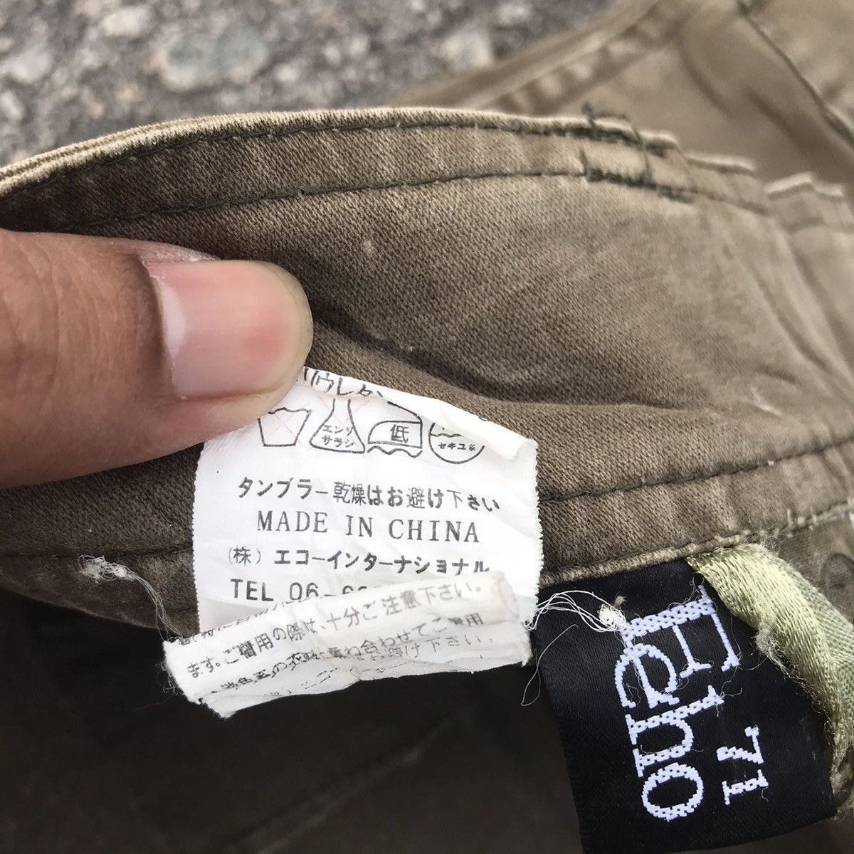 Japanese Brand Vintage Japanese Brand Faded Tactical Cargo Pants Size US 31 - 12 Thumbnail