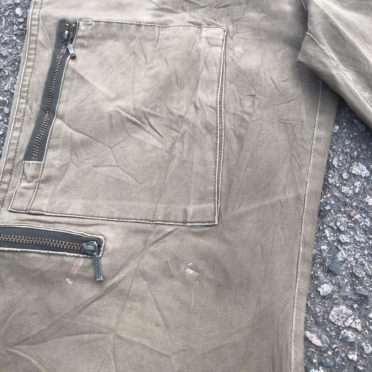 Japanese Brand Vintage Japanese Brand Faded Tactical Cargo Pants Size US 31 - 6 Thumbnail
