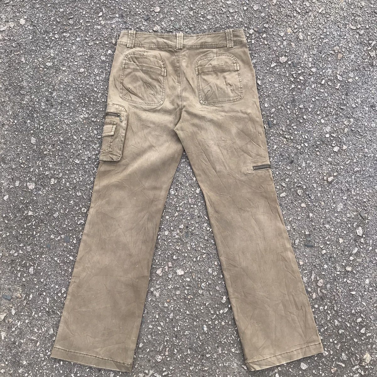 Japanese Brand Vintage Japanese Brand Faded Tactical Cargo Pants Size US 31 - 15 Thumbnail