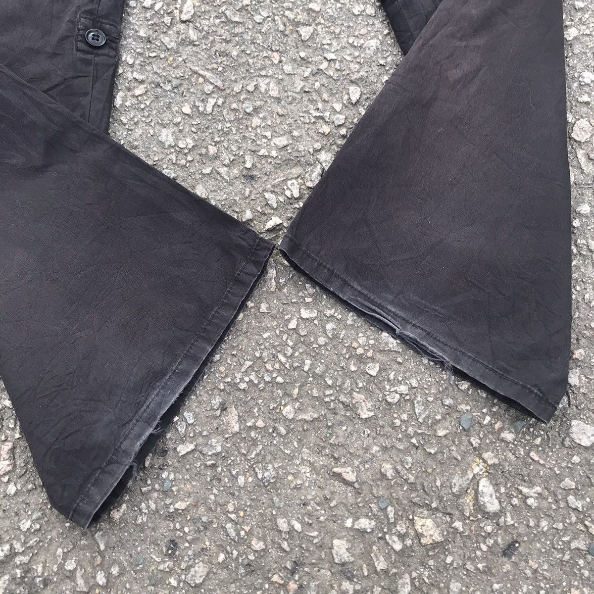 Japanese Brand Vintage Japanese Brand Black Faded Tactical Cargo Pants Size US 30 / EU 46 - 7 Thumbnail