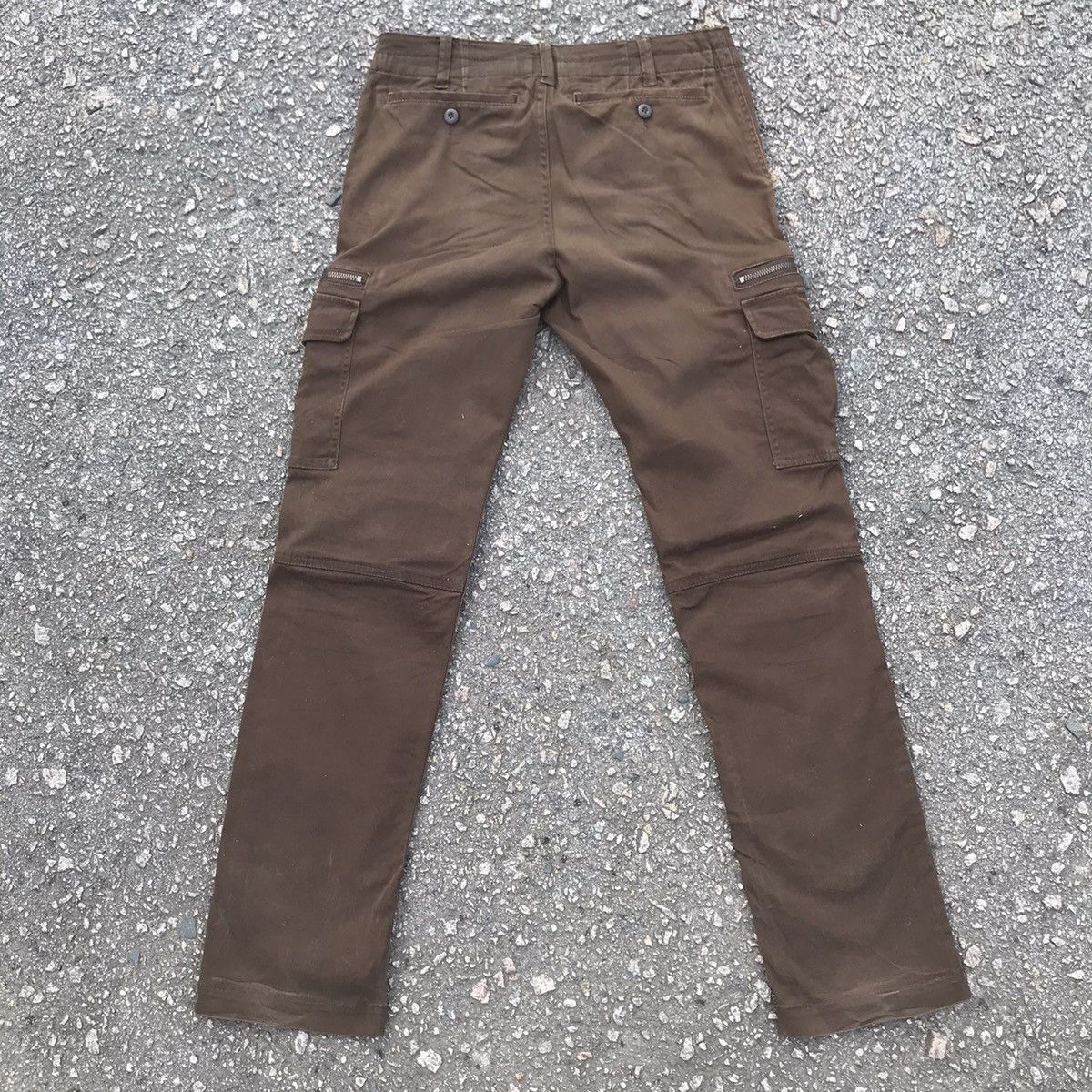 Japanese Brand GRAGEBLUE FADED TACTICAL CARGO PANTS Size US 31 - 14 Thumbnail