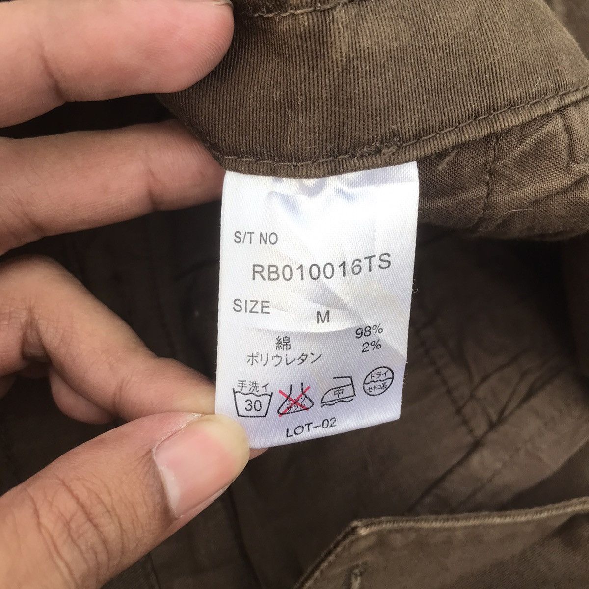 Japanese Brand GRAGEBLUE FADED TACTICAL CARGO PANTS Size US 31 - 11 Thumbnail