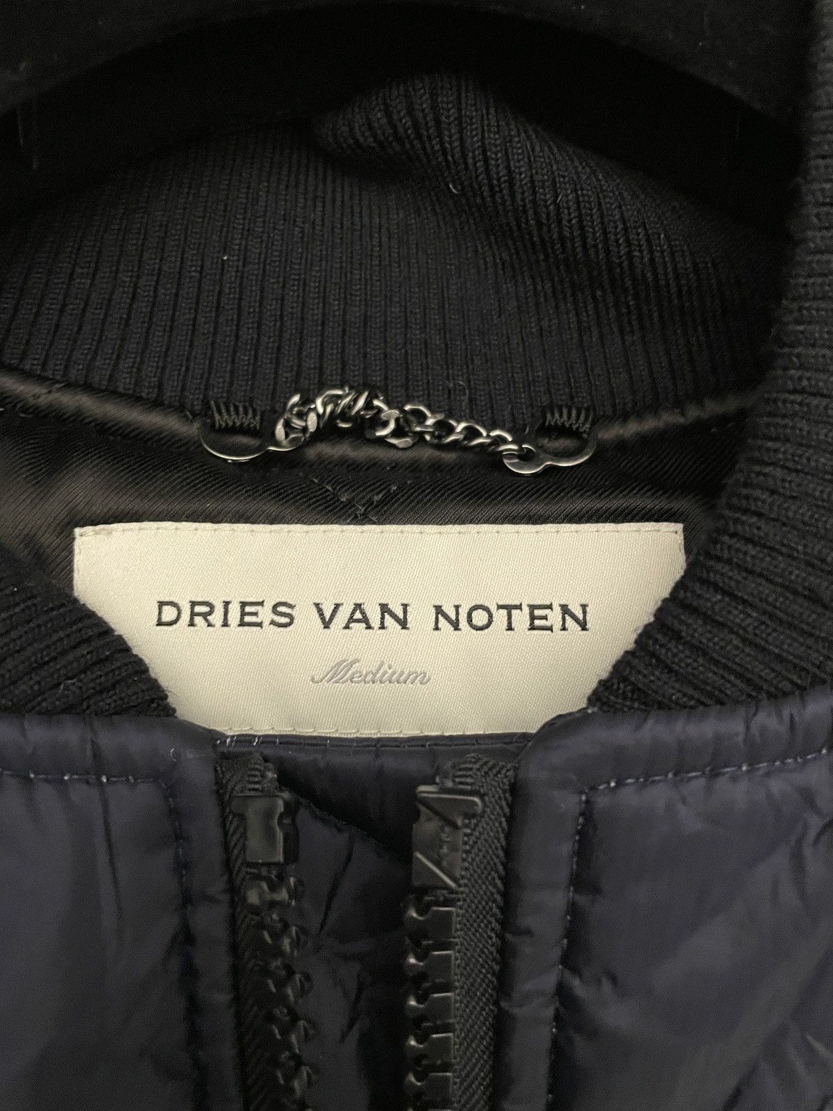 Dries Van Noten Dries Van Noten Vallow Back Zip Bomber Jacket Size US M / EU 48-50 / 2 - 3 Thumbnail