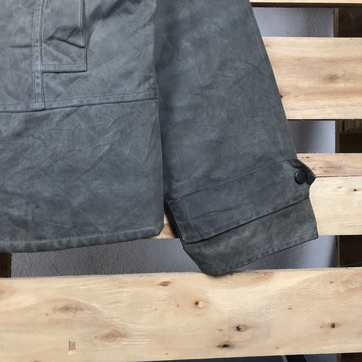Barbour × Vintage Vintage Barbour Waxed Alice Short Duffle Jacket Size M / US 6-8 / IT 42-44 - 5 Thumbnail