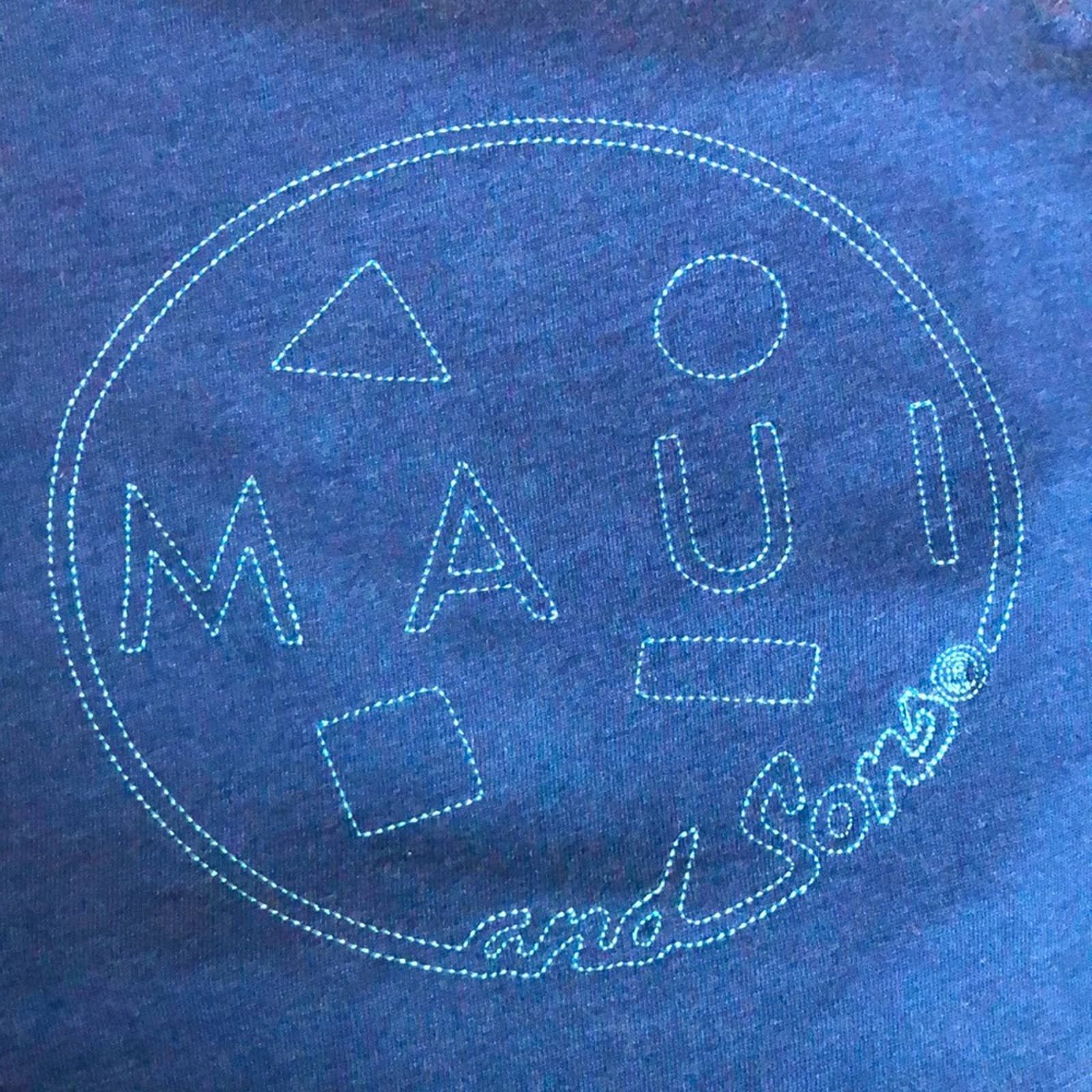 Maui And Sons Maui & Sons Navy Blue Long Sweatshirt Size Medium Size M / US 6-8 / IT 42-44 - 5 Thumbnail
