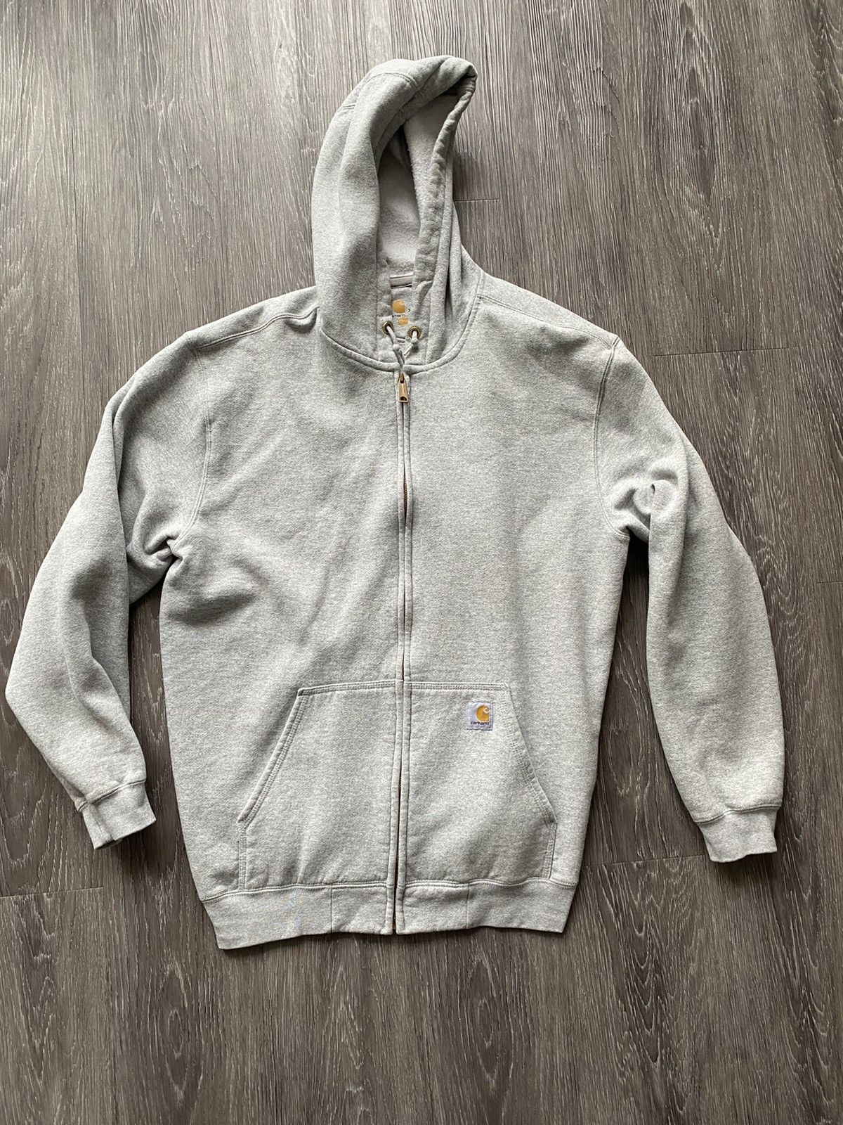 Carhartt Carhartt Grey Zip Hoodie Sweatshirt XL Size US XL / EU 56 / 4 - 2 Thumbnail