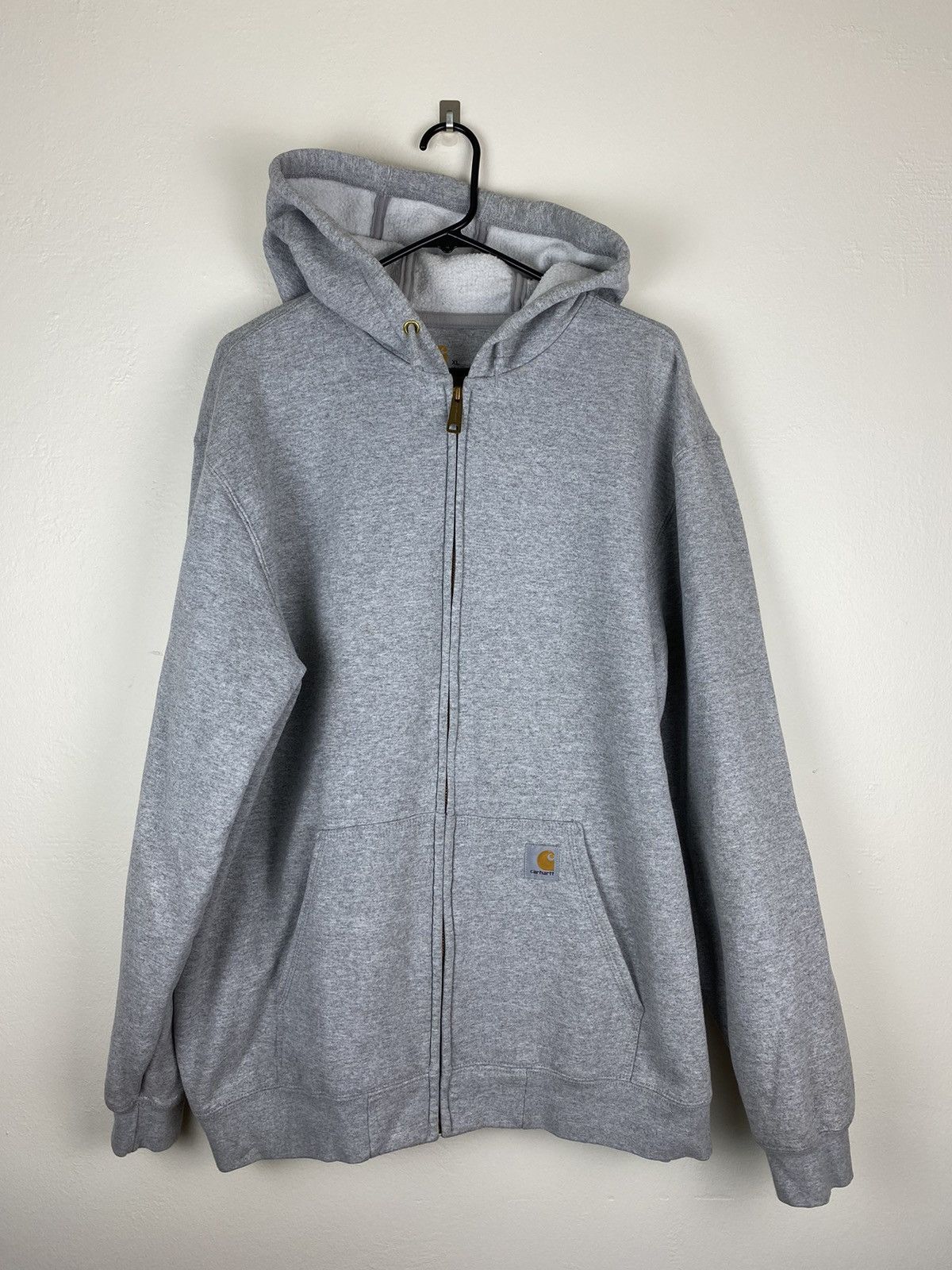 Carhartt Carhartt Grey Zip Hoodie Sweatshirt XL Size US XL / EU 56 / 4 - 1 Thumbnail