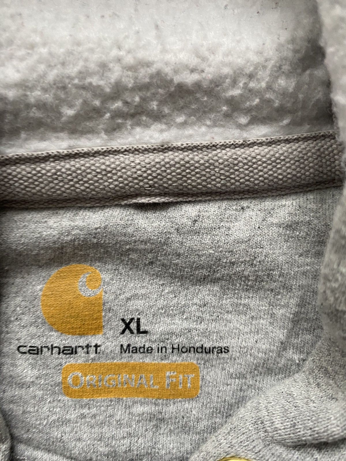Carhartt Carhartt Grey Zip Hoodie Sweatshirt XL Size US XL / EU 56 / 4 - 4 Thumbnail