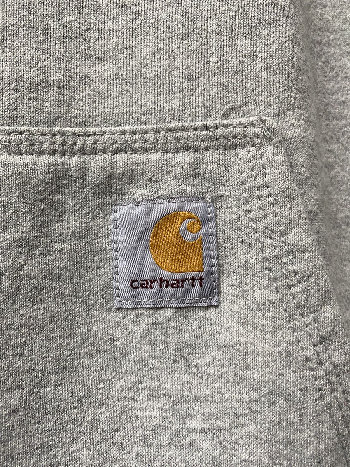 Carhartt Carhartt Grey Zip Hoodie Sweatshirt XL Size US XL / EU 56 / 4 - 6 Thumbnail