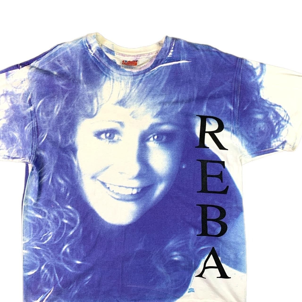 Vintage Vintage 90s Reba Country All Over Print 1992 Band T Shirt Size US XL / EU 56 / 4 - 1 Preview