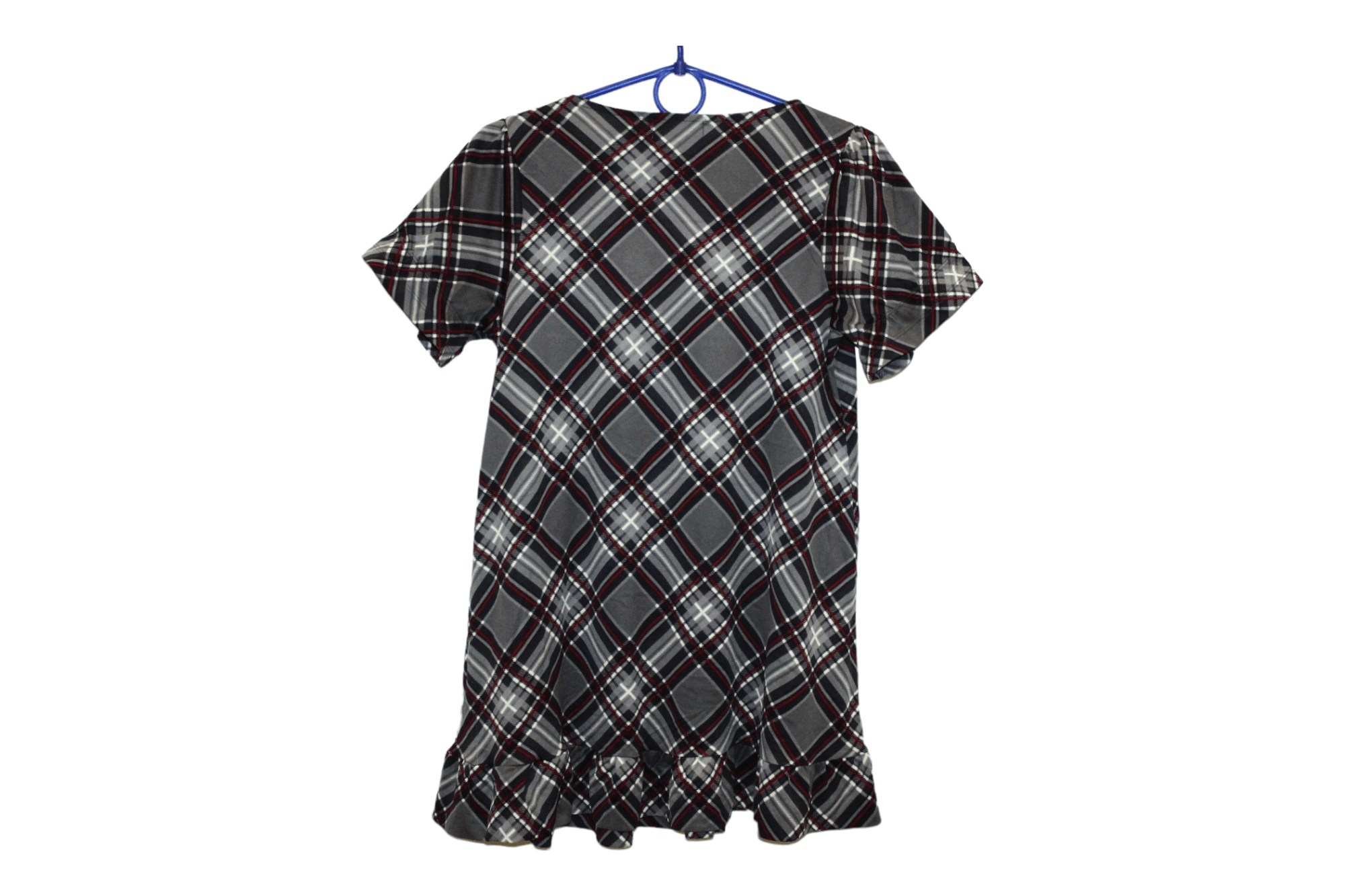 Japanese Brand 💥RARE💥 IIMK Michel Klein Paris Tartan Tunic Dress Size S / US 4 / IT 40 - 4 Thumbnail