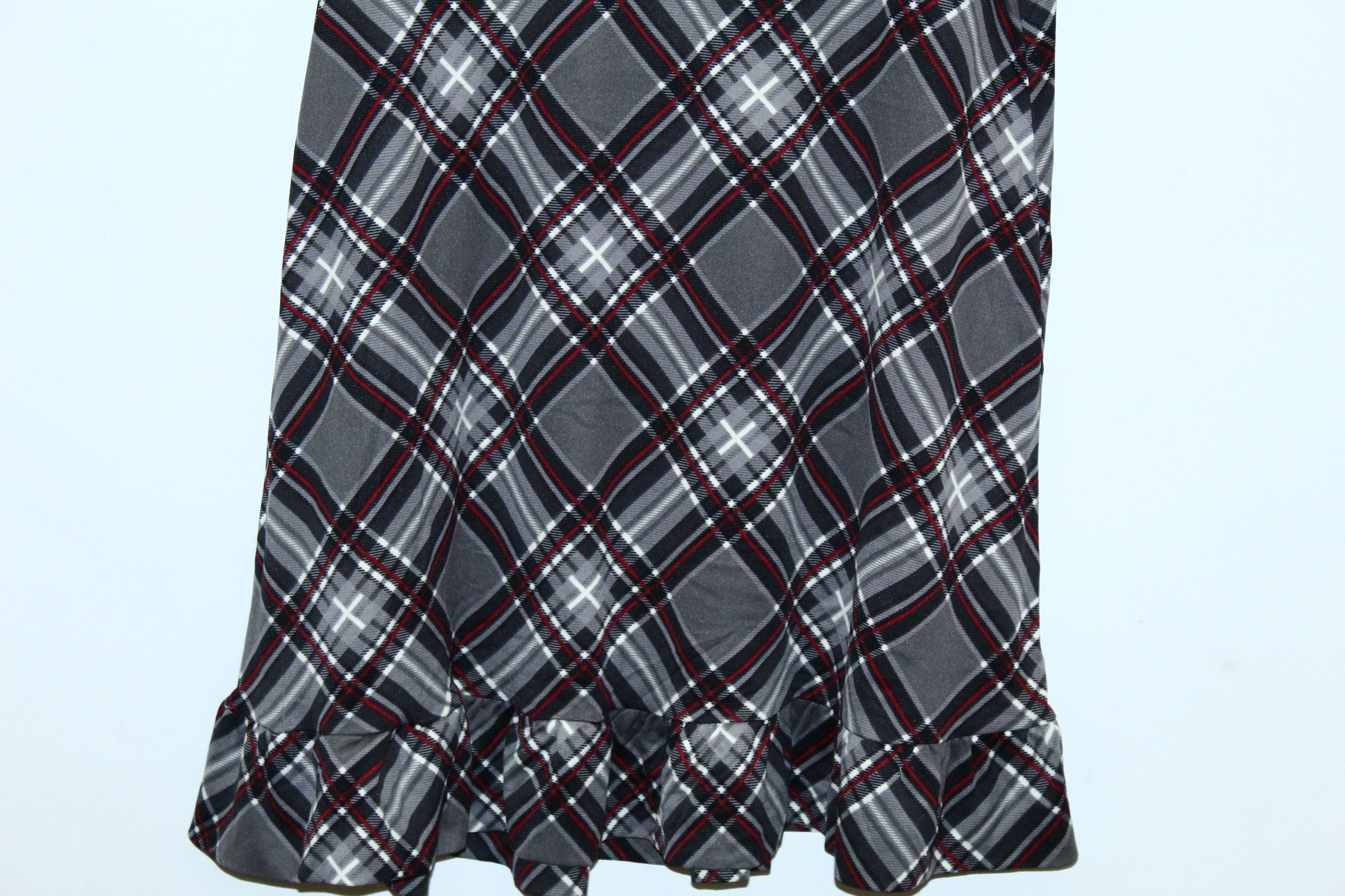Japanese Brand 💥RARE💥 IIMK Michel Klein Paris Tartan Tunic Dress Size S / US 4 / IT 40 - 6 Thumbnail