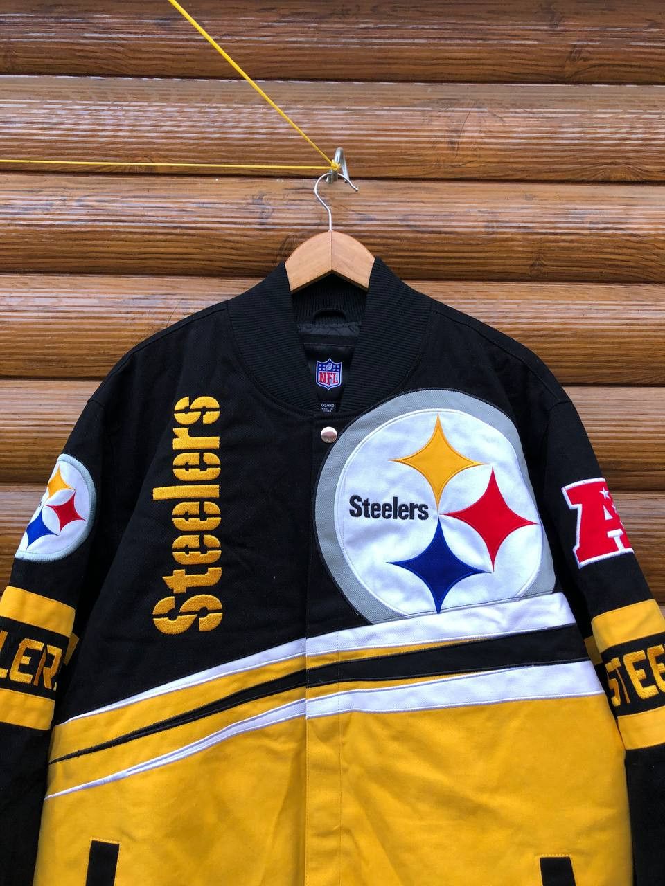 NFL Steeler NFL COAT JACKET Size US XXL / EU 58 / 5 - 2 Thumbnail
