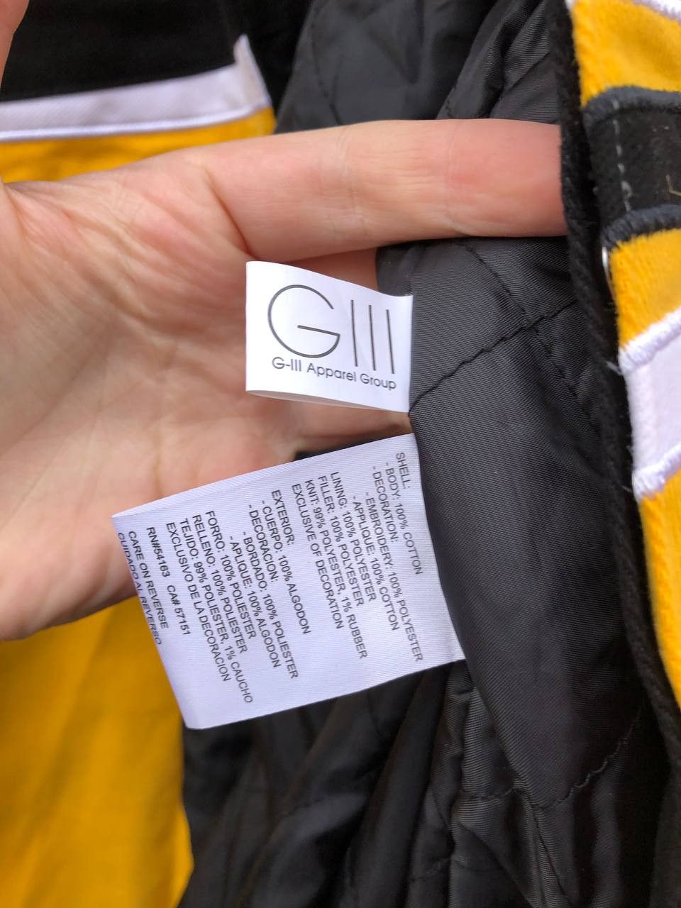 NFL Steeler NFL COAT JACKET Size US XXL / EU 58 / 5 - 9 Thumbnail