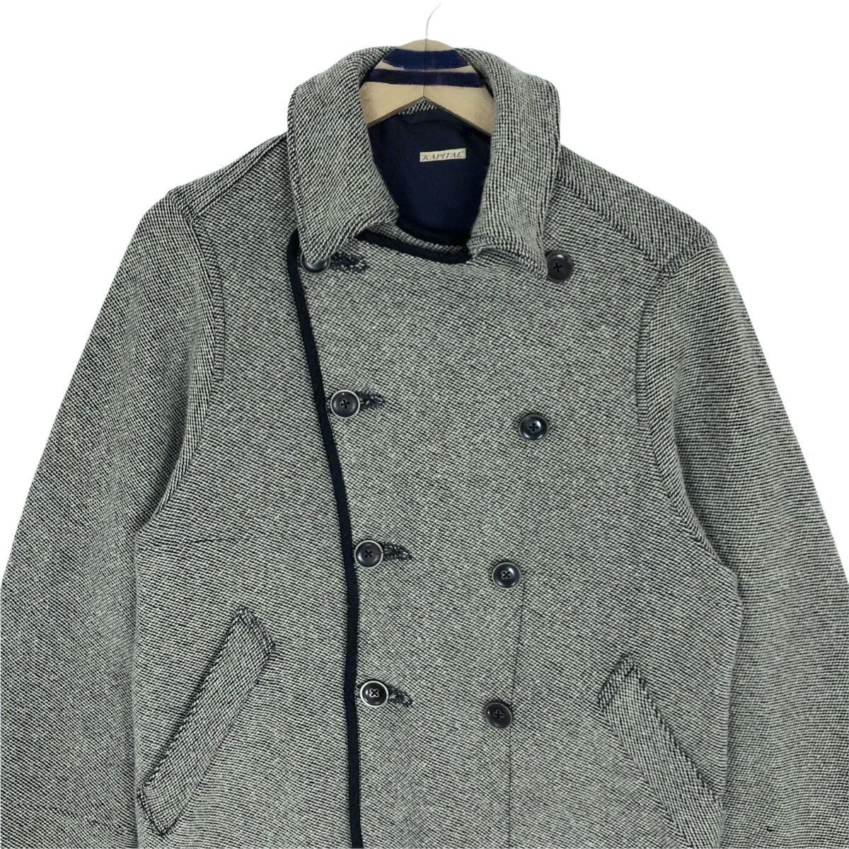 Kapital Vintage Kapital Wool Peacoat Double Breasted Japanese Brand Size US M / EU 48-50 / 2 - 5 Thumbnail