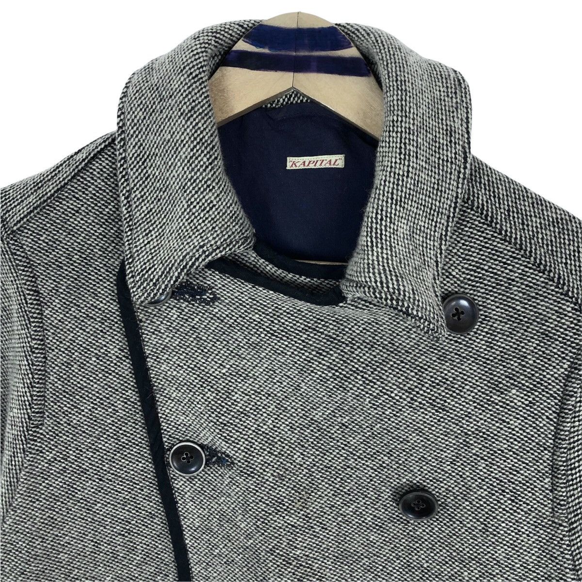 Kapital Vintage Kapital Wool Peacoat Double Breasted Japanese Brand Size US M / EU 48-50 / 2 - 2 Thumbnail