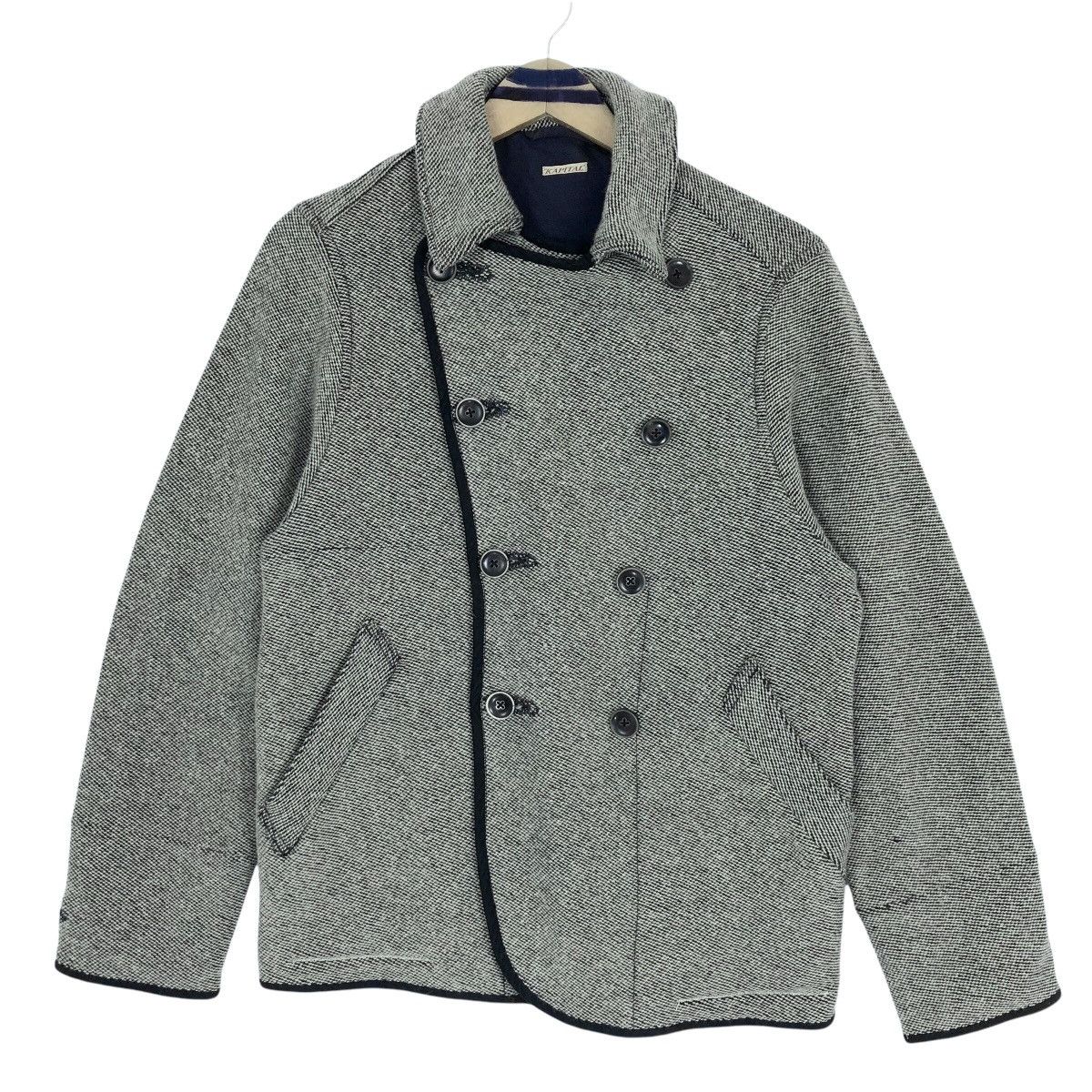Kapital Vintage Kapital Wool Peacoat Double Breasted Japanese Brand Size US M / EU 48-50 / 2 - 1 Thumbnail