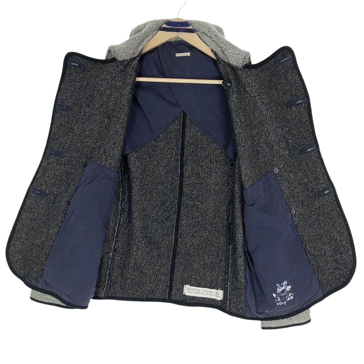 Kapital Vintage Kapital Wool Peacoat Double Breasted Japanese Brand Size US M / EU 48-50 / 2 - 15 Thumbnail