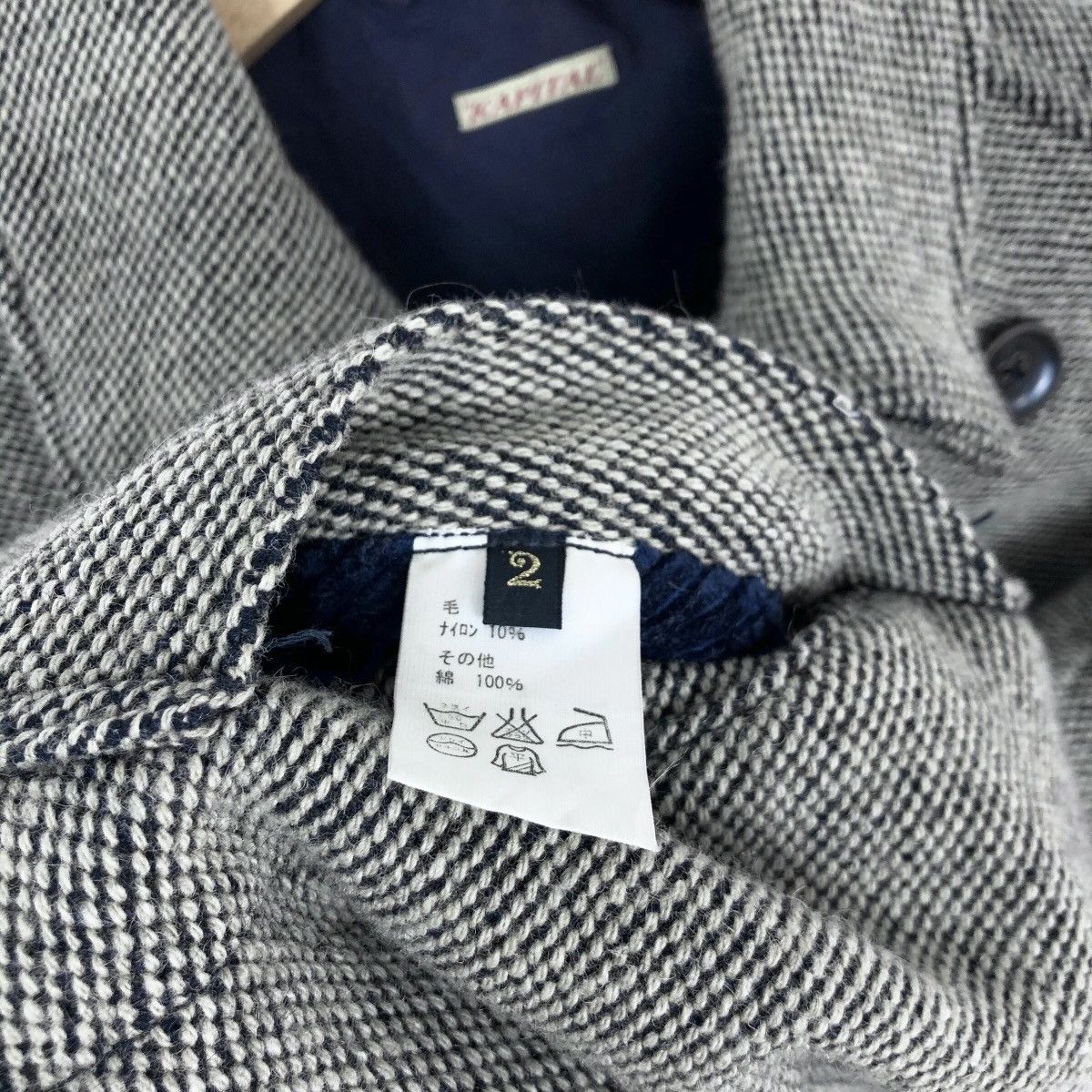 Kapital Vintage Kapital Wool Peacoat Double Breasted Japanese Brand Size US M / EU 48-50 / 2 - 16 Thumbnail