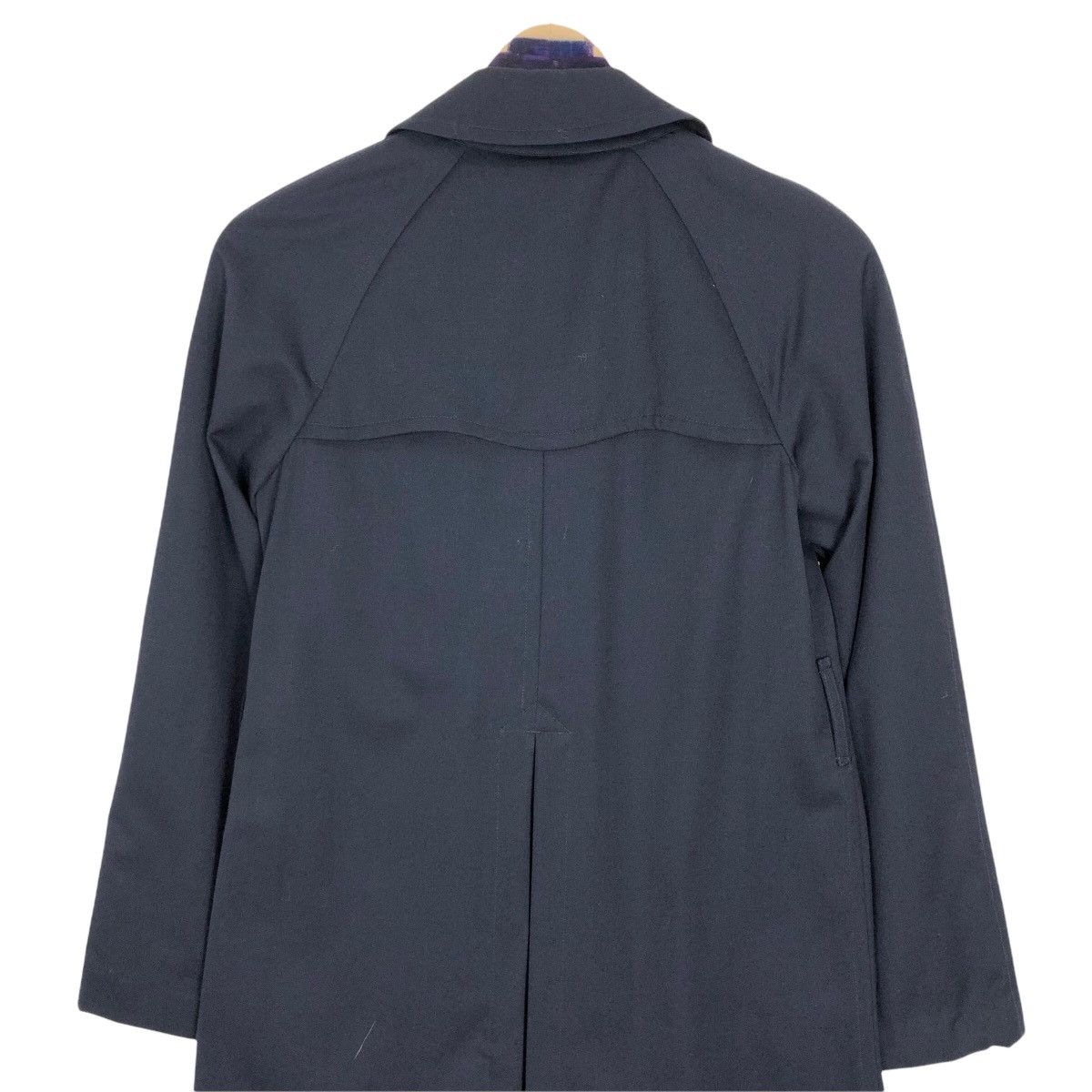 Comme des Garcons Comme Des Garçons X H&M Trench Coat Cotton Double Breasted Size XS / US 0-2 / IT 36-38 - 11 Thumbnail