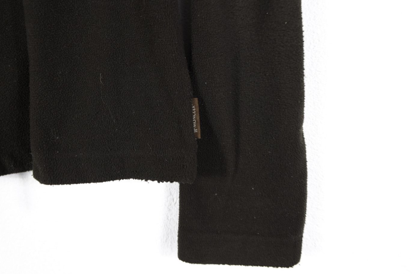 Moncler × Vintage Vintage Moncler Fleece Track Lightweight Jacket Size L / US 10 / IT 46 - 8 Thumbnail